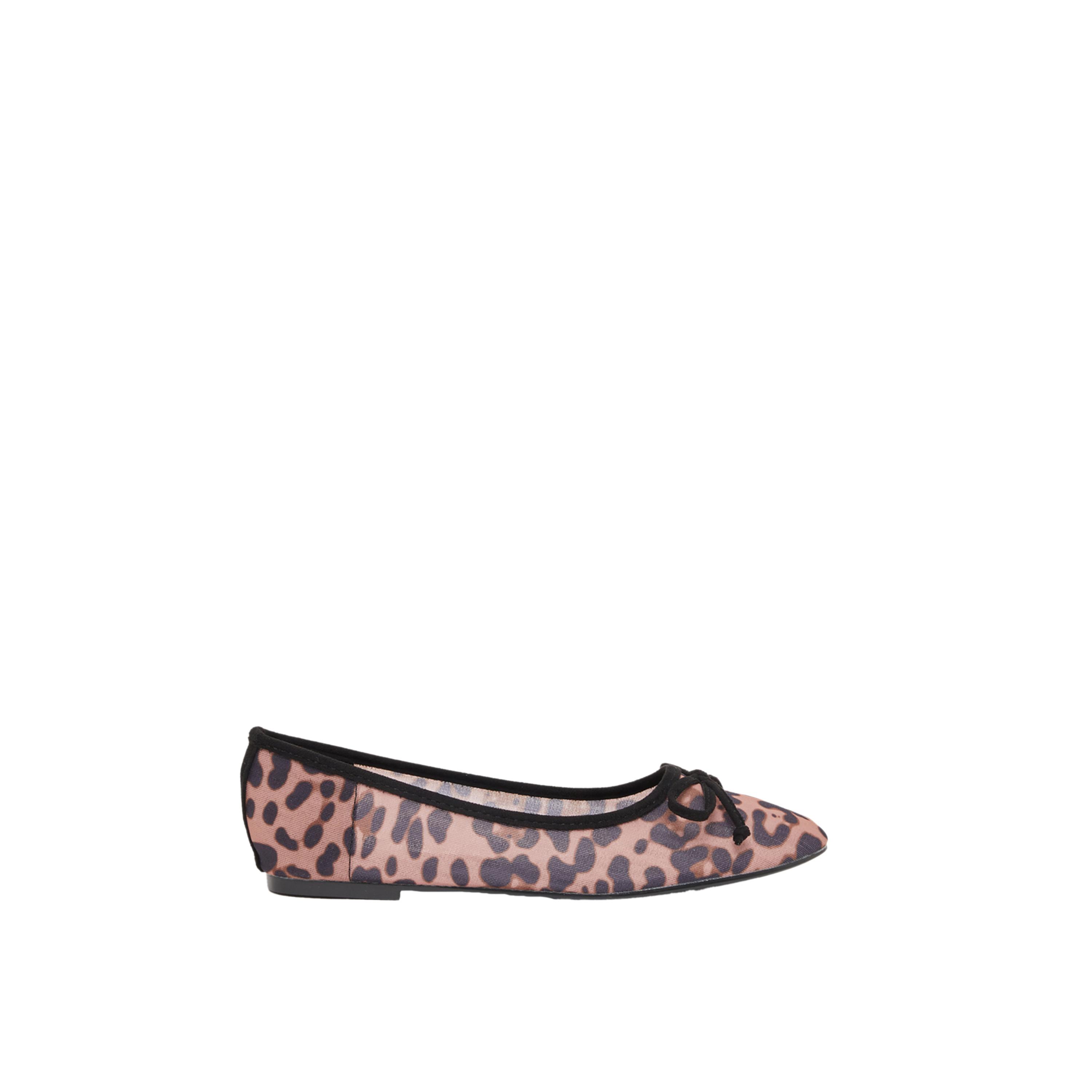 Styli Animal Print Pointed Toe Ballerina-women-shoes-ballerinas-image-1