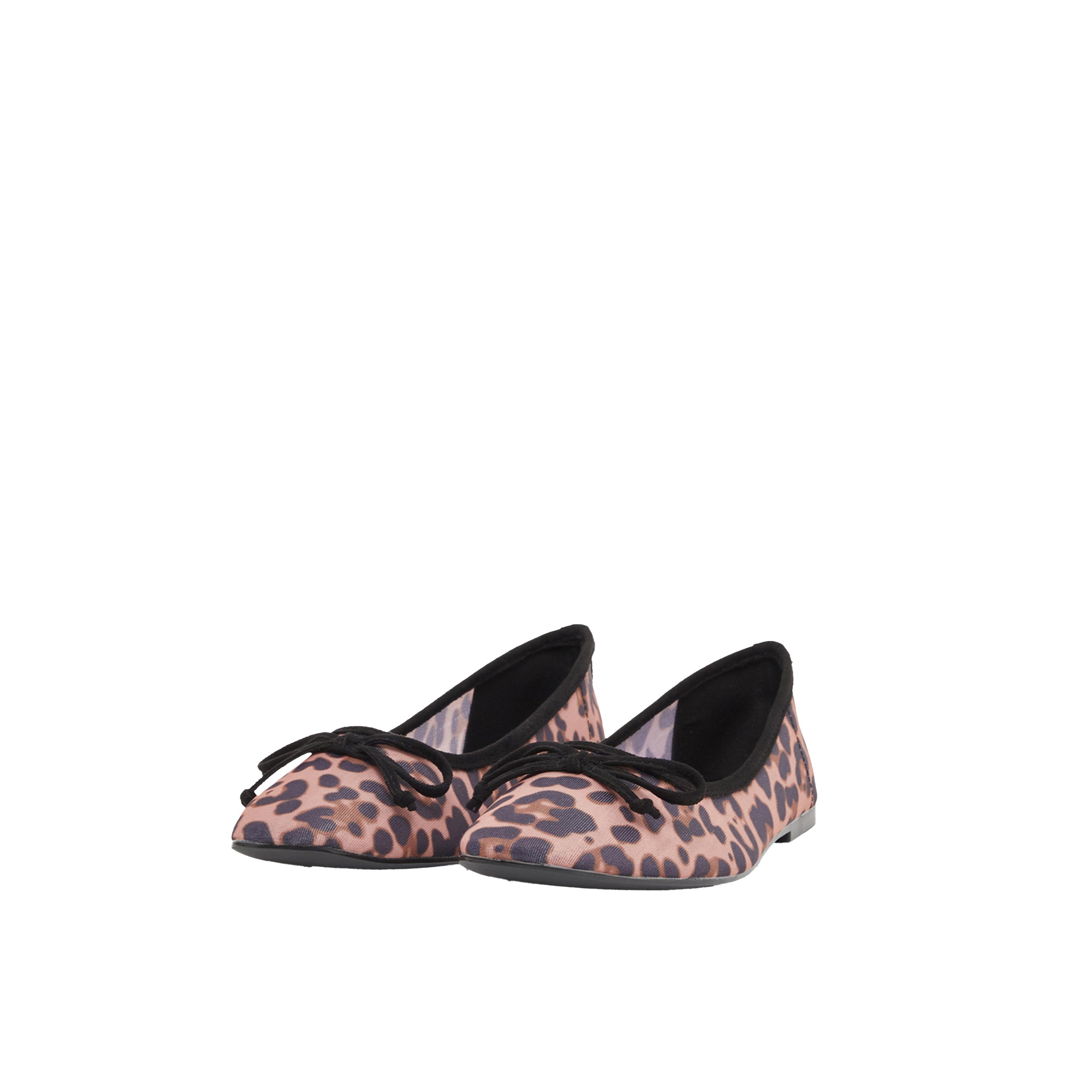 Styli Animal Print Pointed Toe Ballerina-women-shoes-ballerinas-image-2