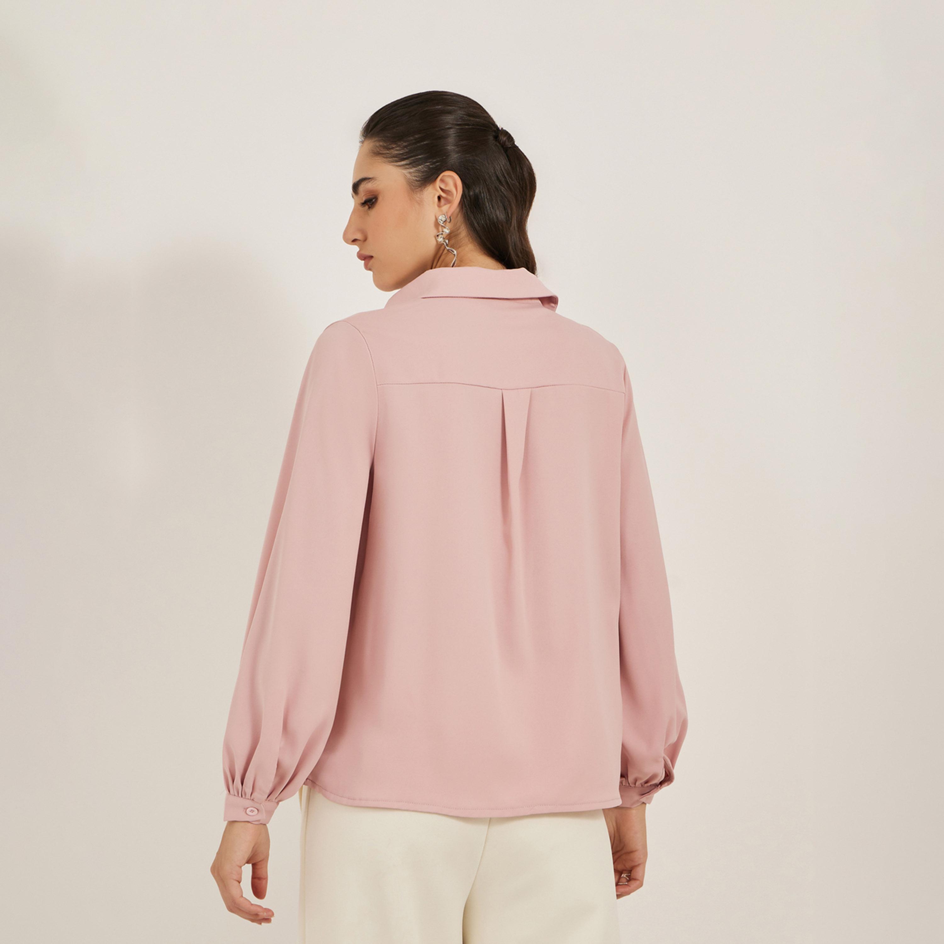 Styli Embellished Regular Fit Wrap Top-women-clothing-shirtsandblouses-blouses-image-5