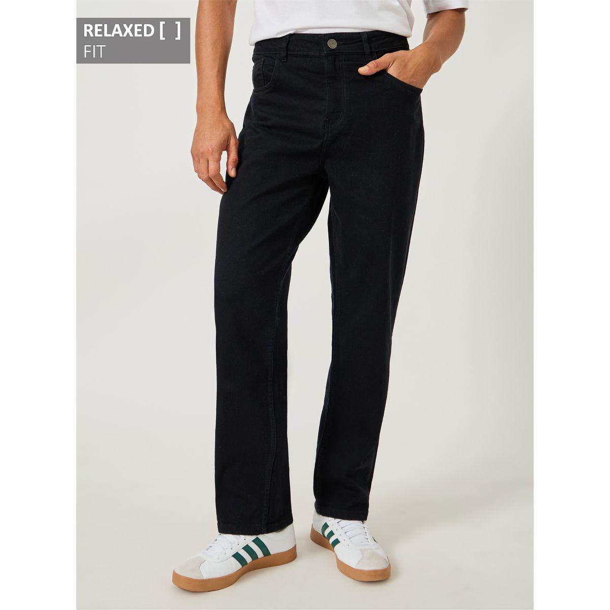 جينز بقصة مريحة وخصر متوسط-men-clothing-bottoms-jeans-image-1