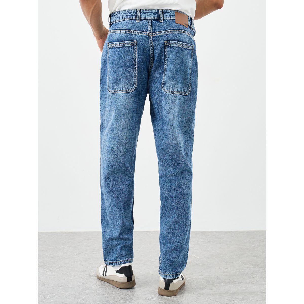 Styli Mid Rise Washed Tapered Fit Jeans-men-clothing-bottoms-jeans-image-4