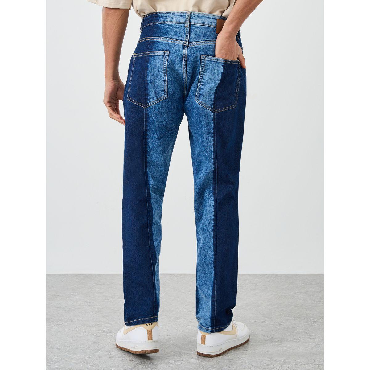 Styli Color Block Mid Rise Relaxed Fit Jeans-men-clothing-bottoms-jeans-image-4