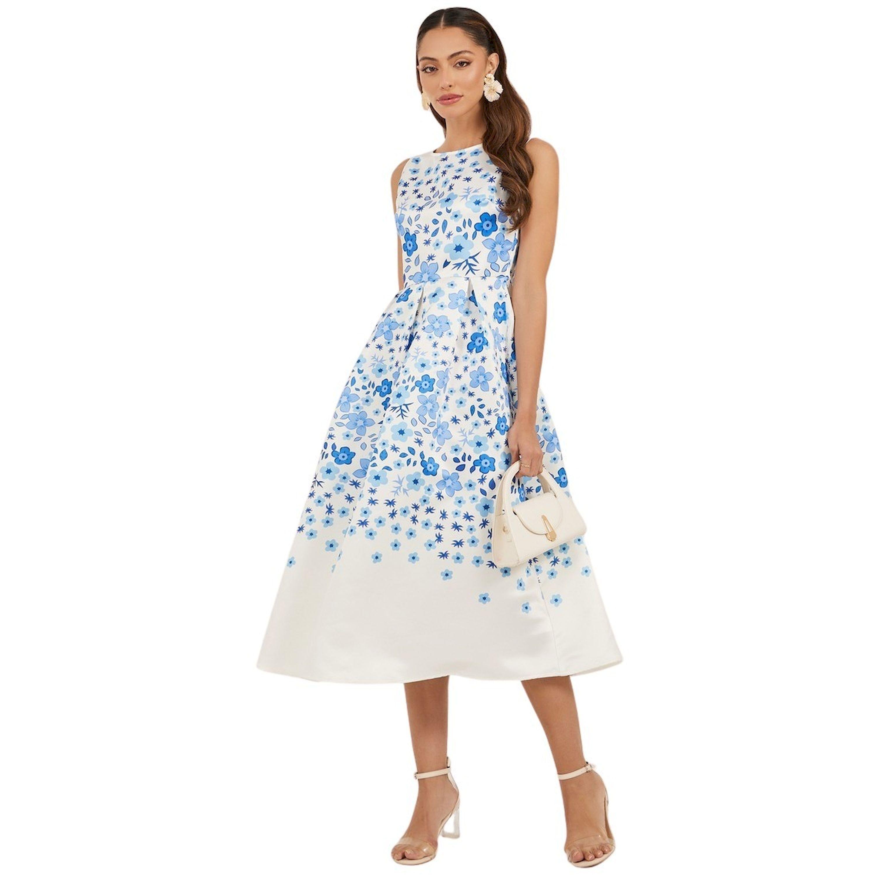 Styli Floral Print Sleeveless Pleated A-Line Midi Dress-women-clothing-dresses-image-1