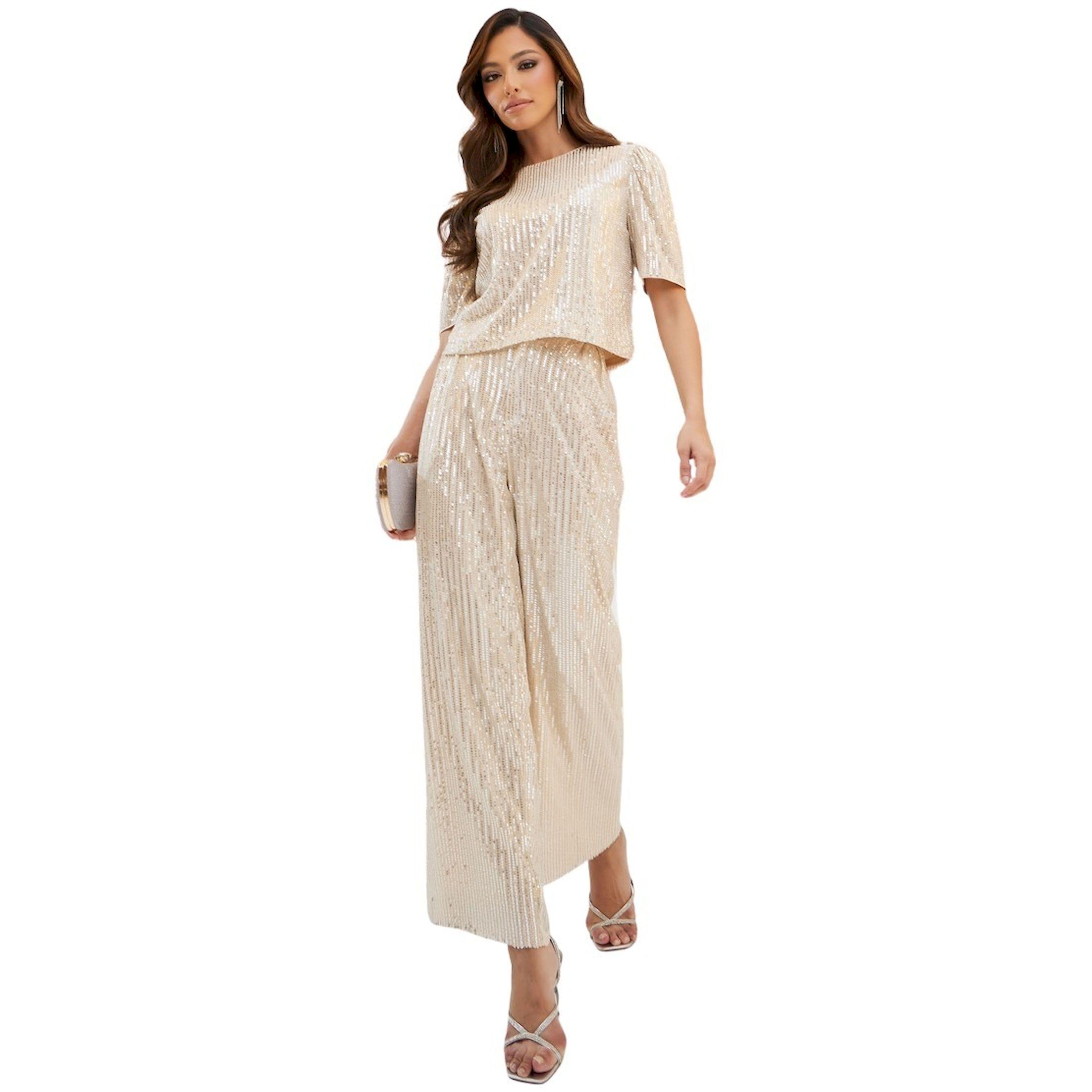 Styli Sequined Embellished Short Sleeve Top-women-clothing-shirtsandblouses-blouses-image-1