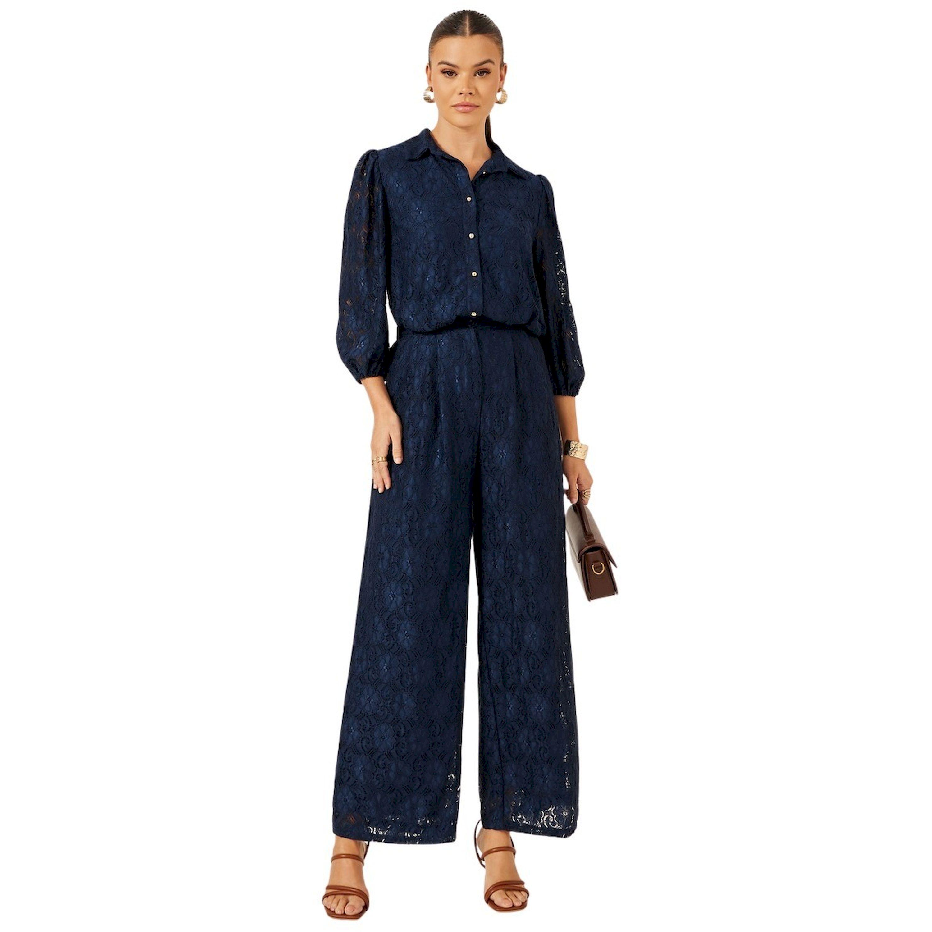 Styli Mid Rise Wide Leg Lace Pants-women-clothing-bottoms-trousers-image-1