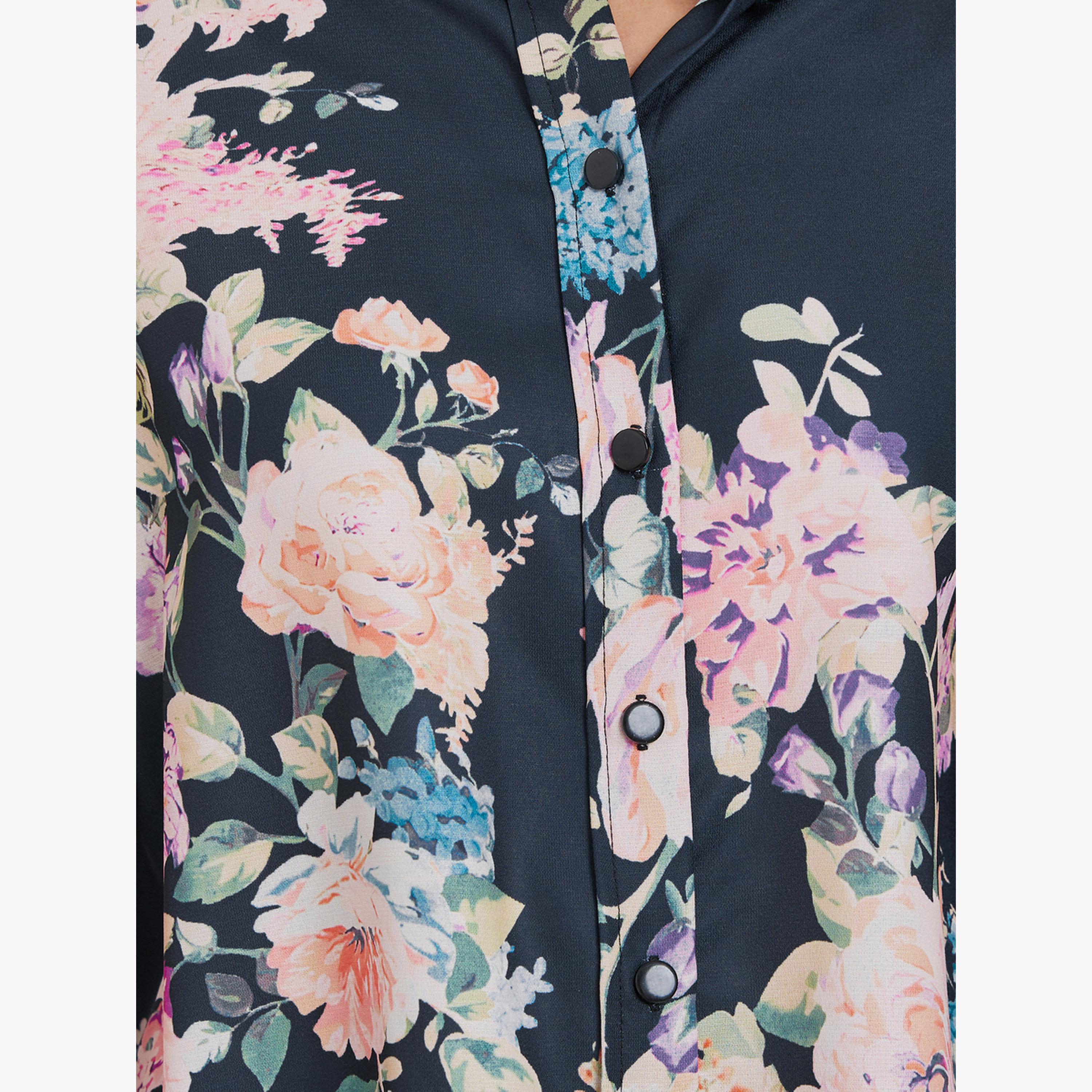Styli Women Floral Print Long Sleeve Shirt-women-clothing-shirtsandblouses-shirts-image-5