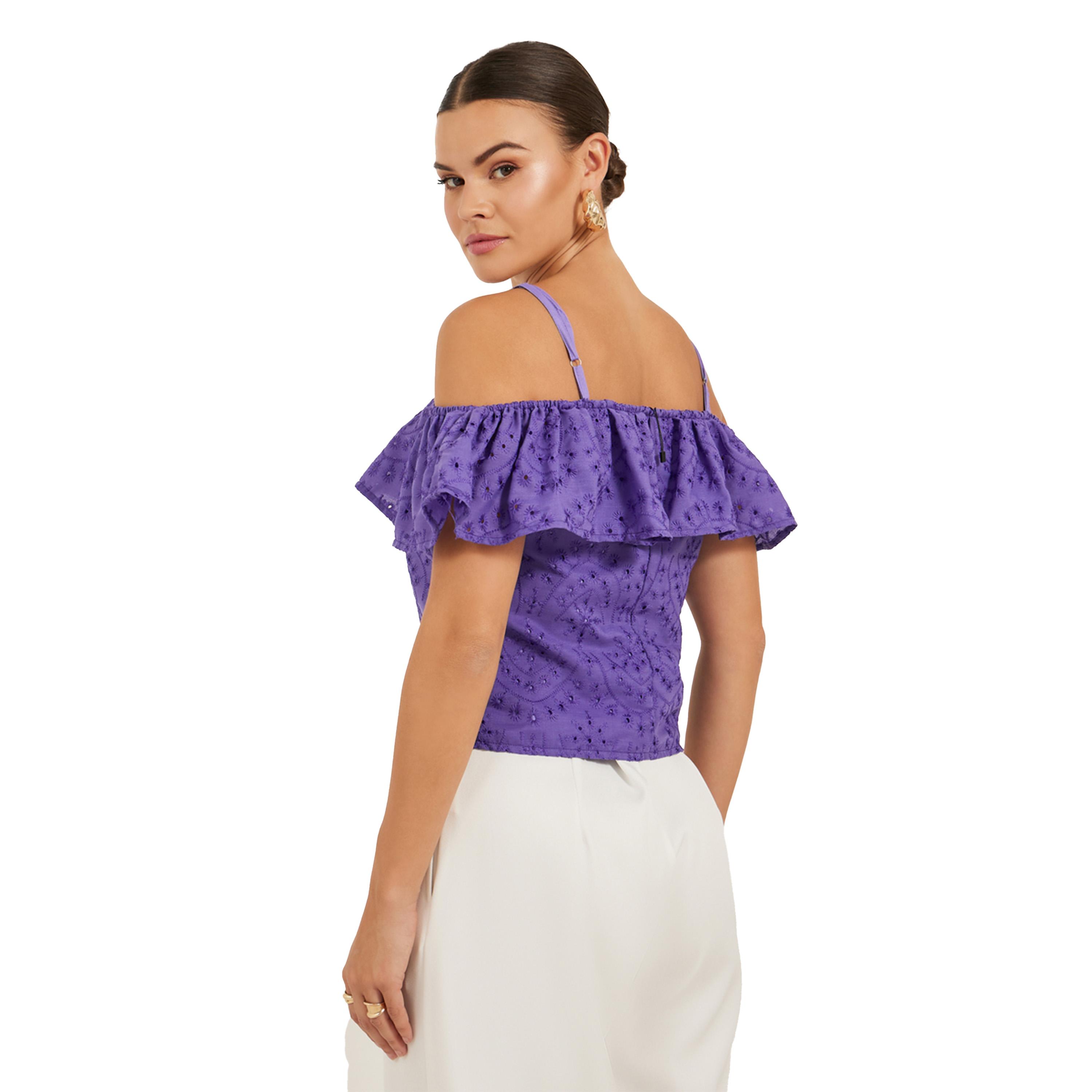 Styli Schiffli Embroidered Off Shoulder Top-women-clothing-shirtsandblouses-blouses-image-5