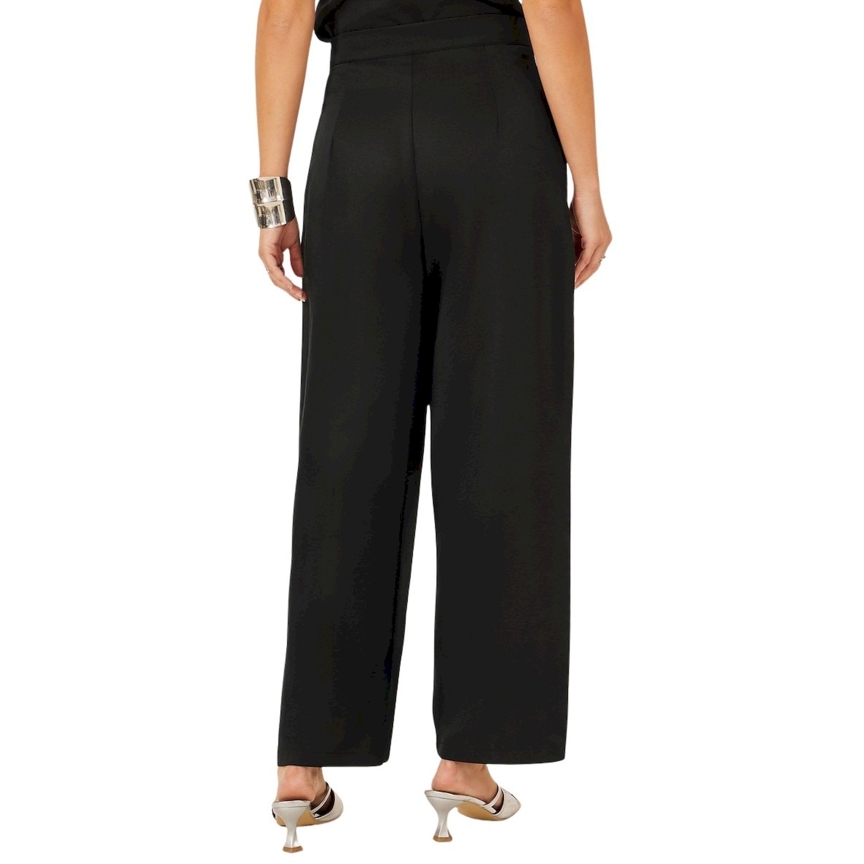 ستايلي - بنطال مطرز بخصر متوسط الارتفاع-women-clothing-bottoms-trousers-image-4