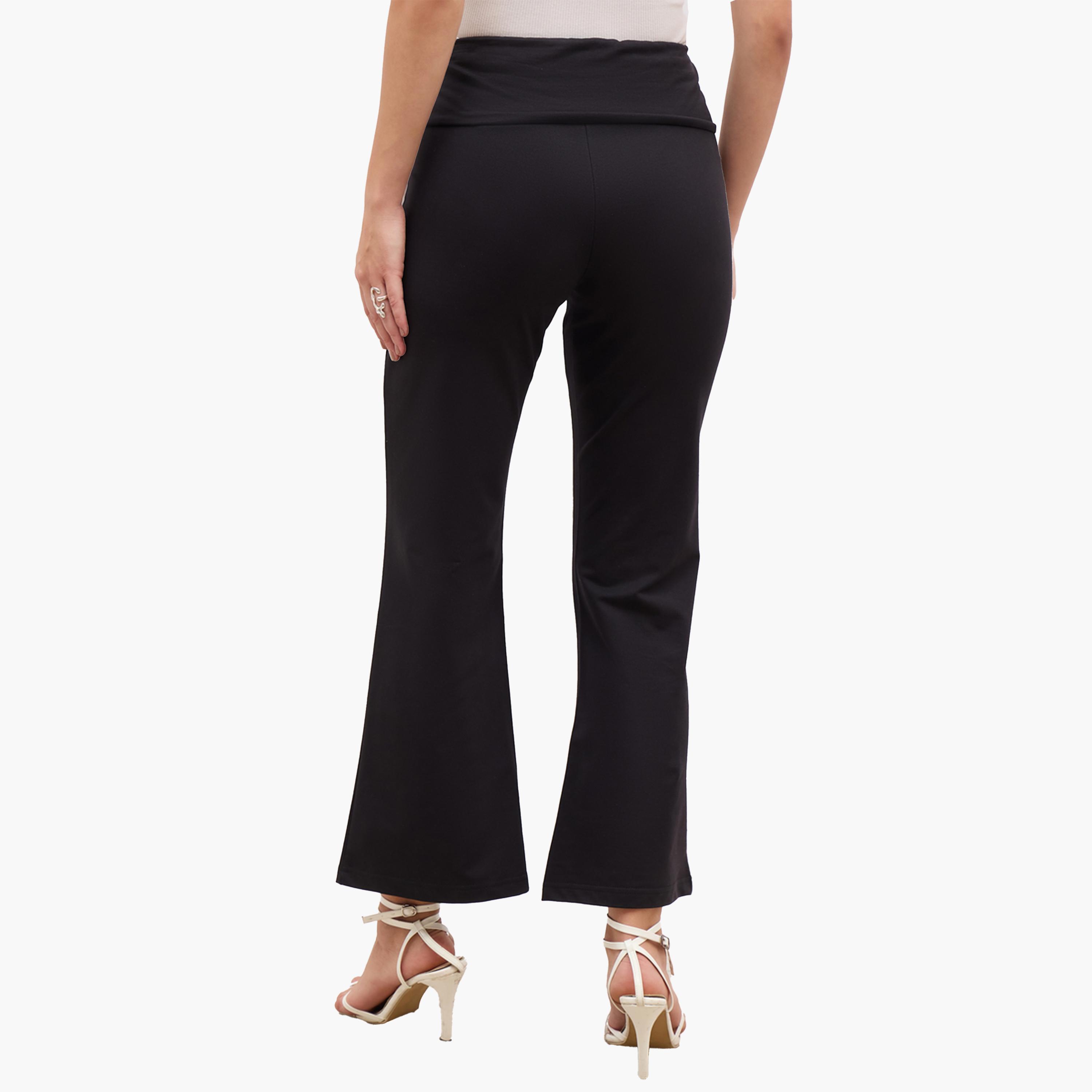 ستايلي-  بنطال ضيق واسع بخصر مطاطي-women-clothing-bottoms-trousers-image-5