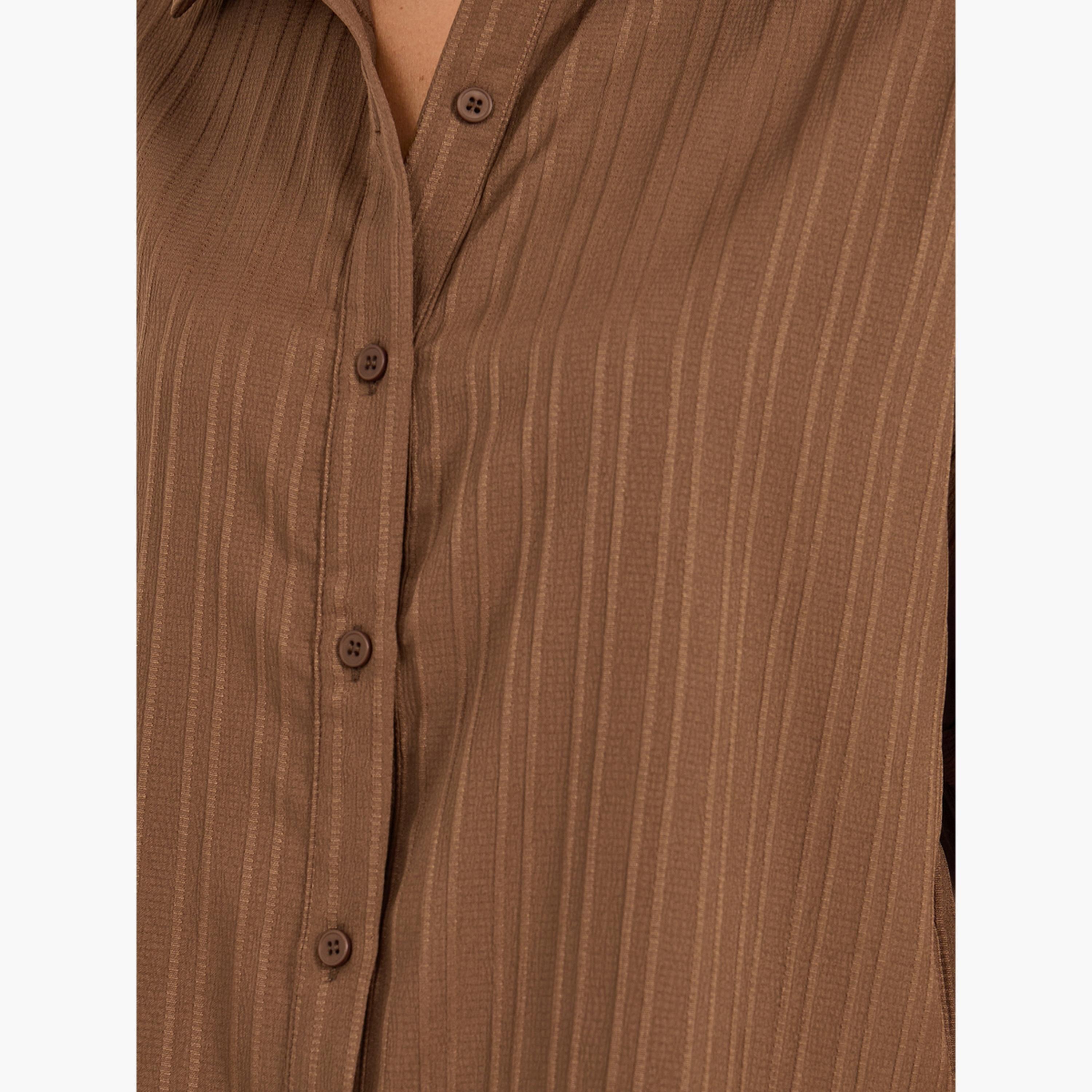 ستايلي - قميص مزخرف بأكمام قصيرة-women-clothing-shirtsandblouses-shirts-image-4