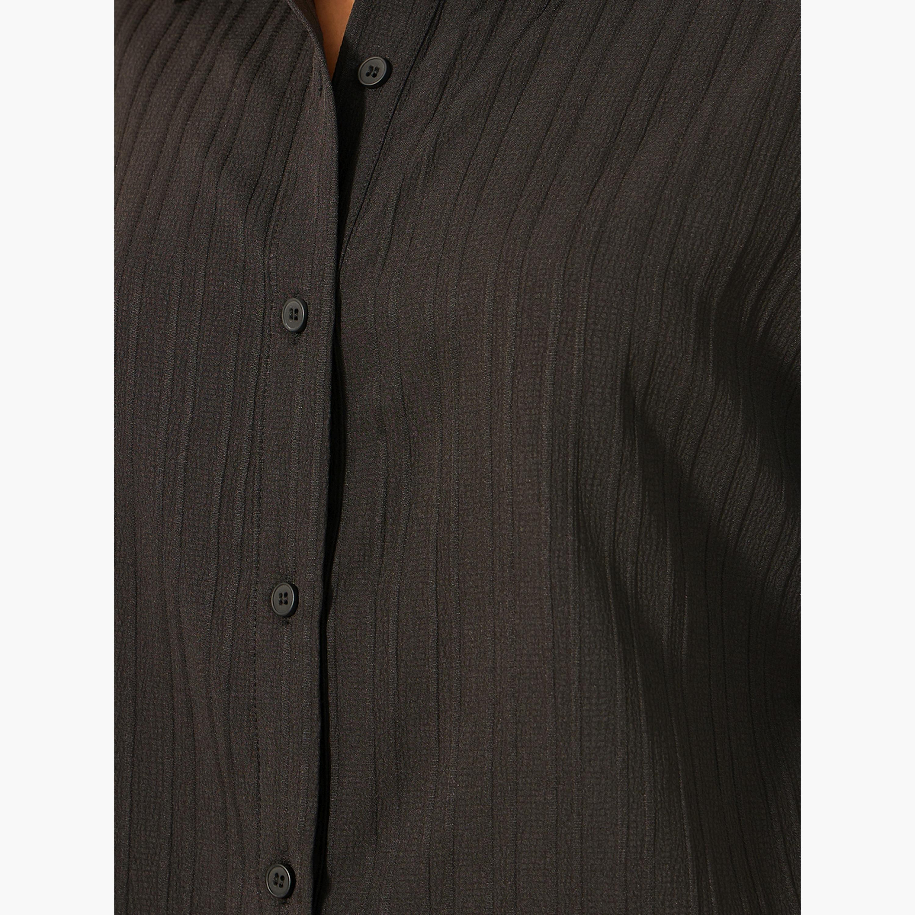 ستايلي - قميص مزخرف بأكمام قصيرة-women-clothing-shirtsandblouses-shirts-image-4