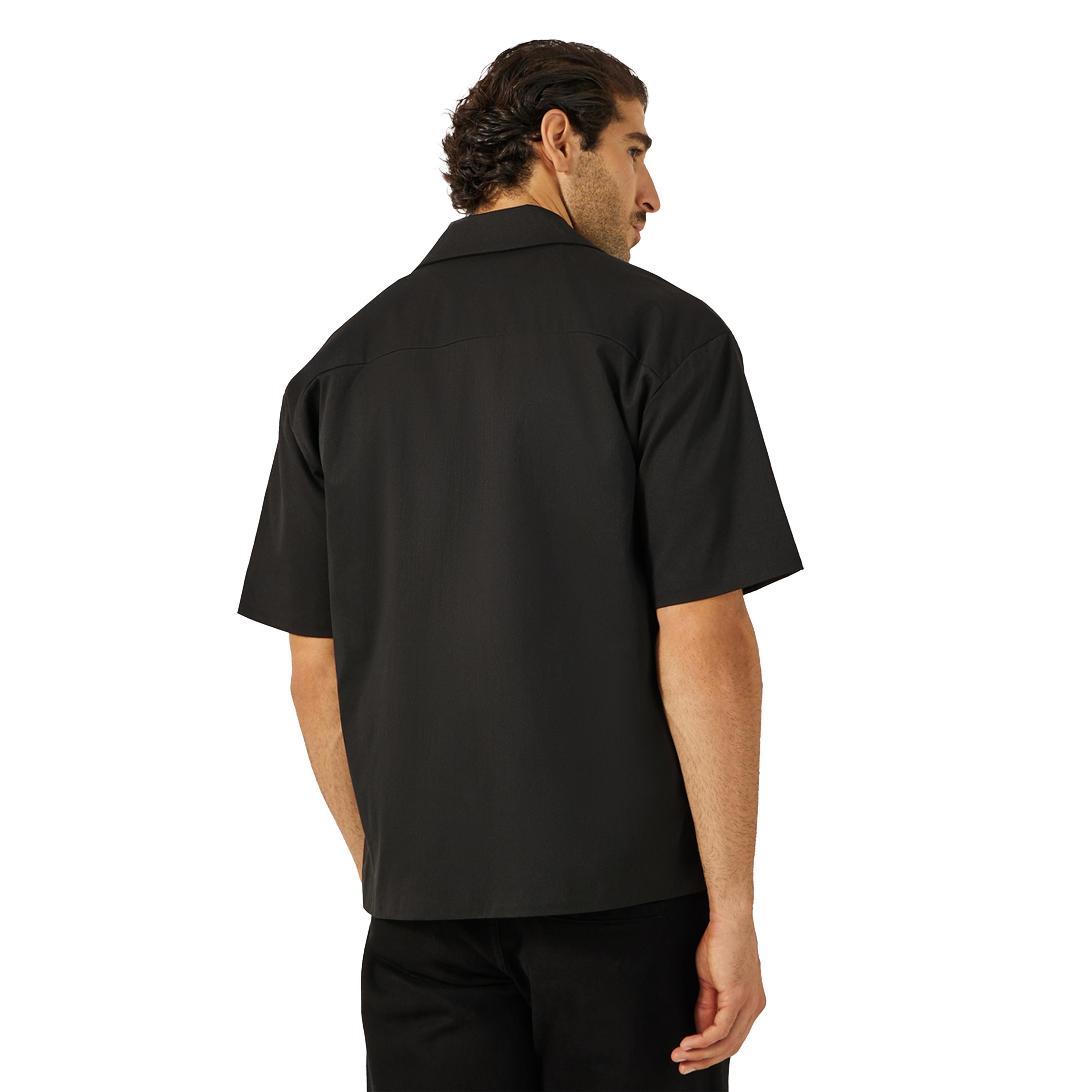 ستايلي -  قميص سادة مريح بفتحة صدر-men-clothing-shirts-image-4