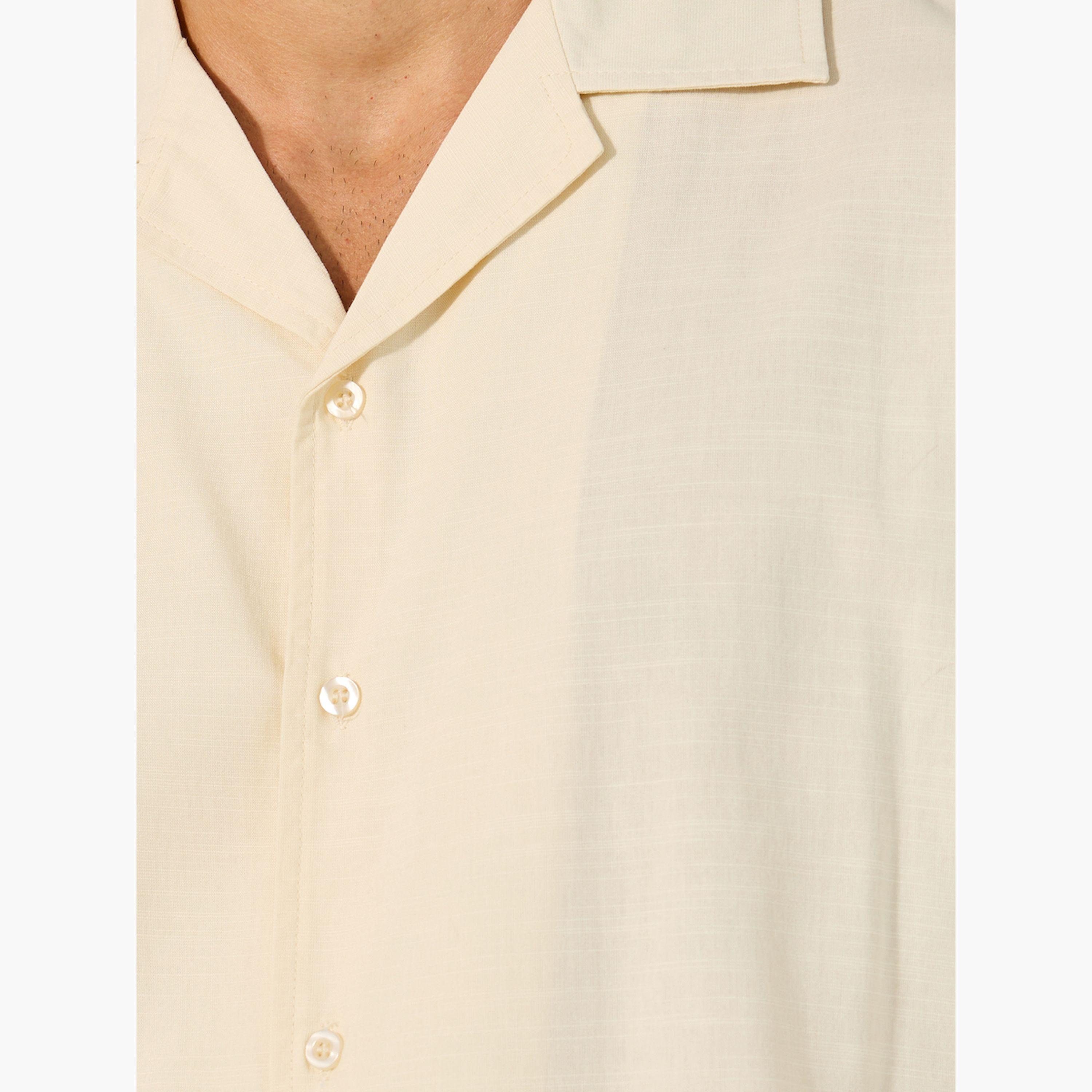 ستايلي -  قميص مريح ياقة مريحة وملمس منسوج-men-clothing-shirts-image-3