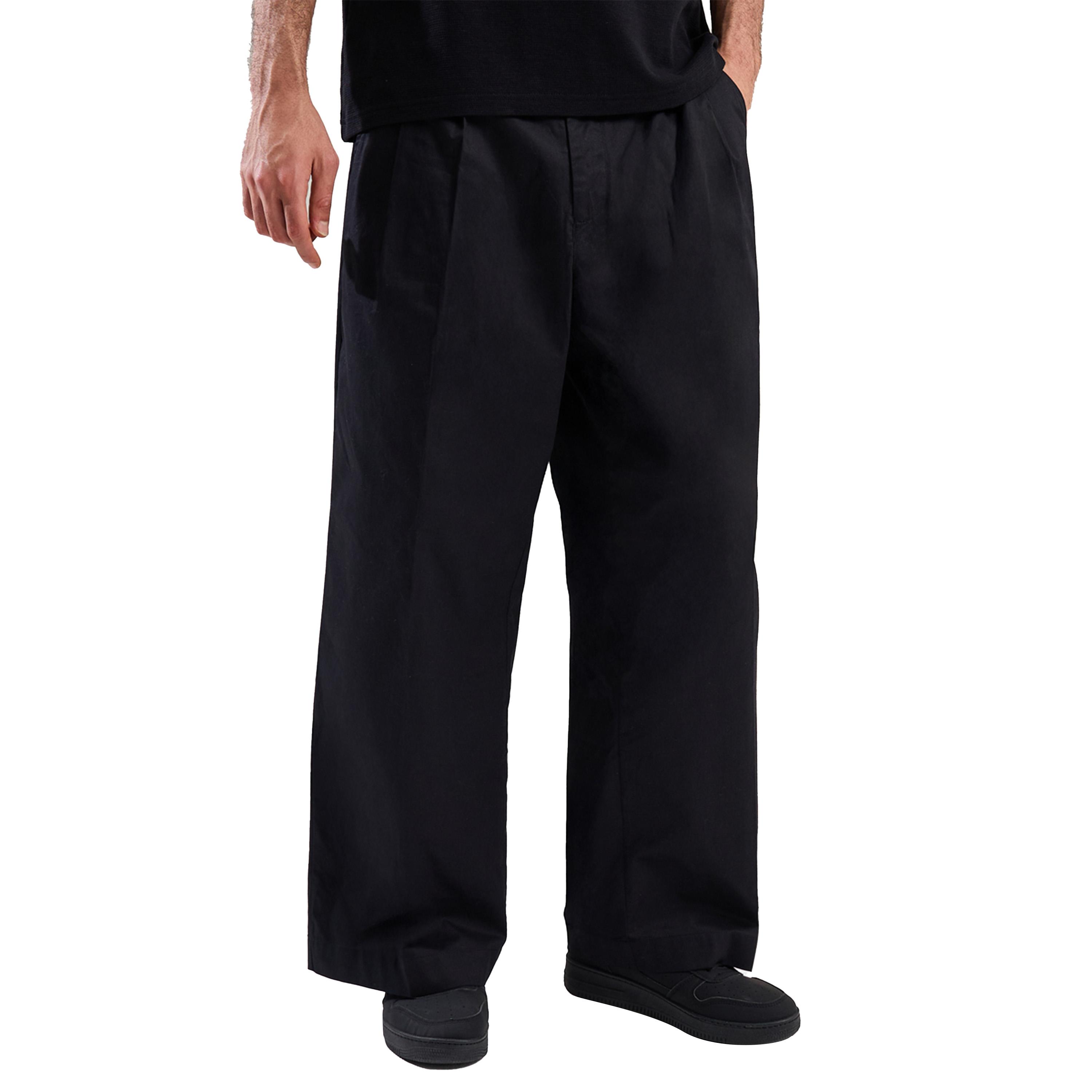 Styli Mid Rise Oversized Pleated Trousers-men-clothing-bottoms-trousersandchinos-trousers-image-2