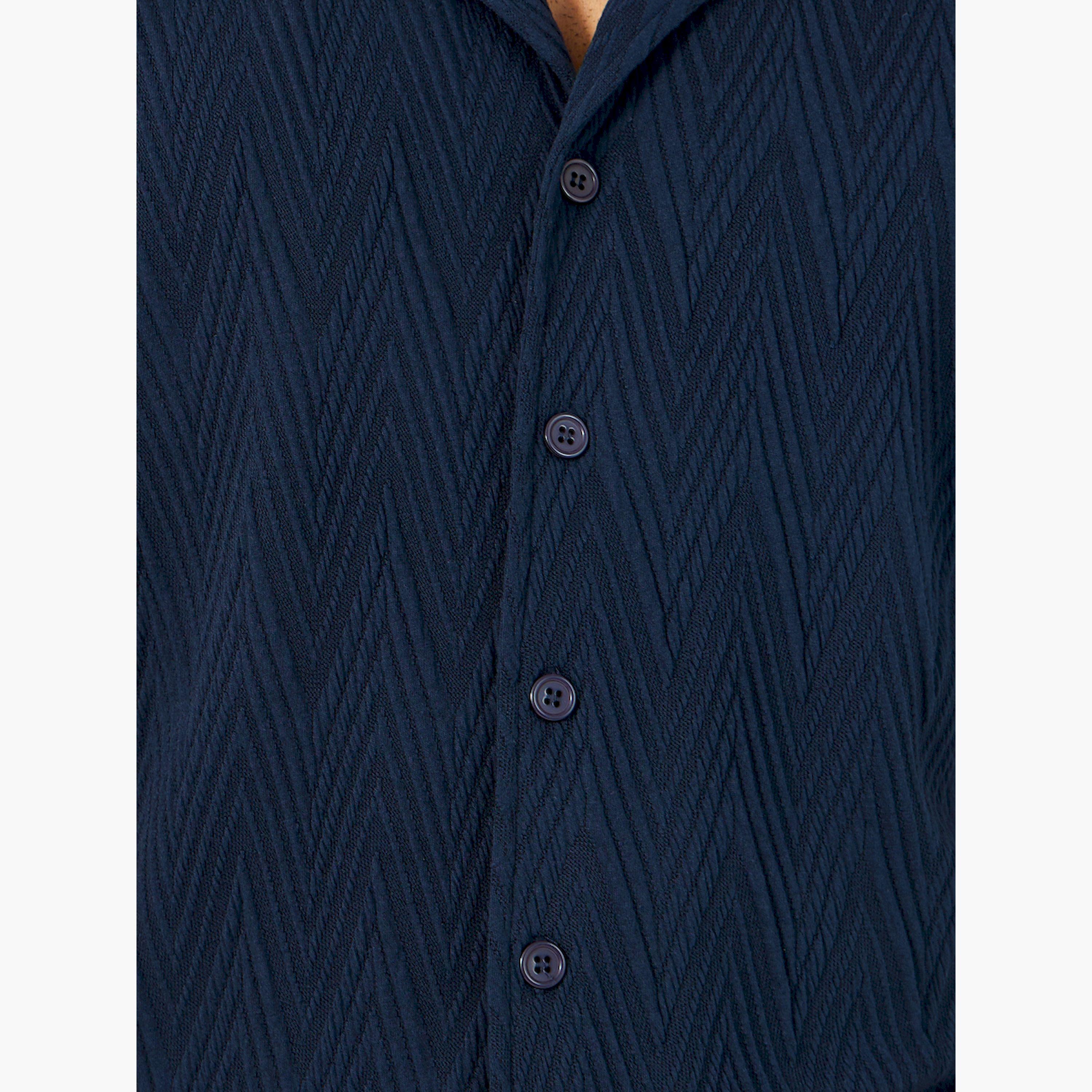 ستايلي -  قميص بقصّة عادية وملمس بارز-men-clothing-shirts-image-3