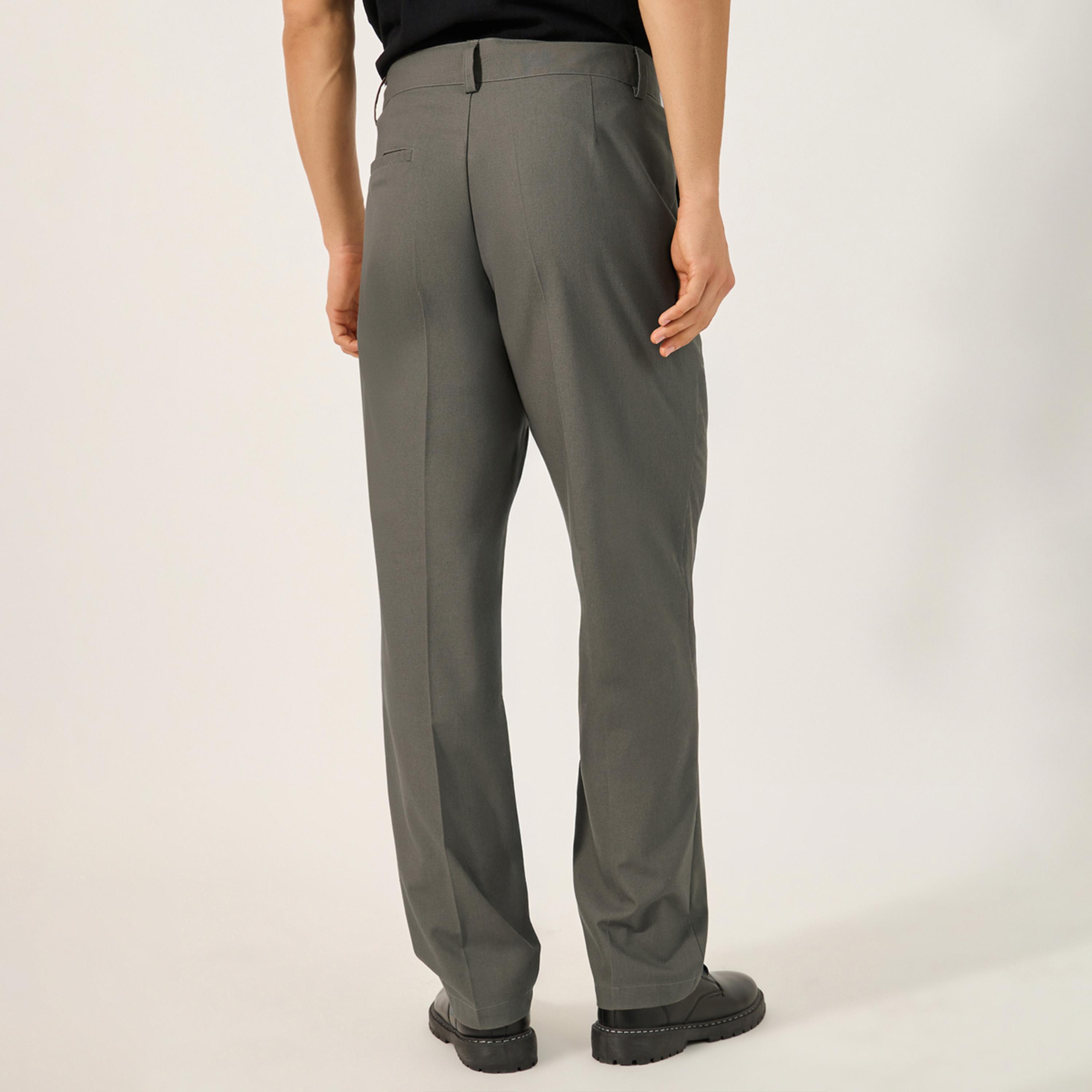 Styli Mid Rise Wide Leg Linen Blend Trousers-men-clothing-bottoms-trousersandchinos-trousers-image-4