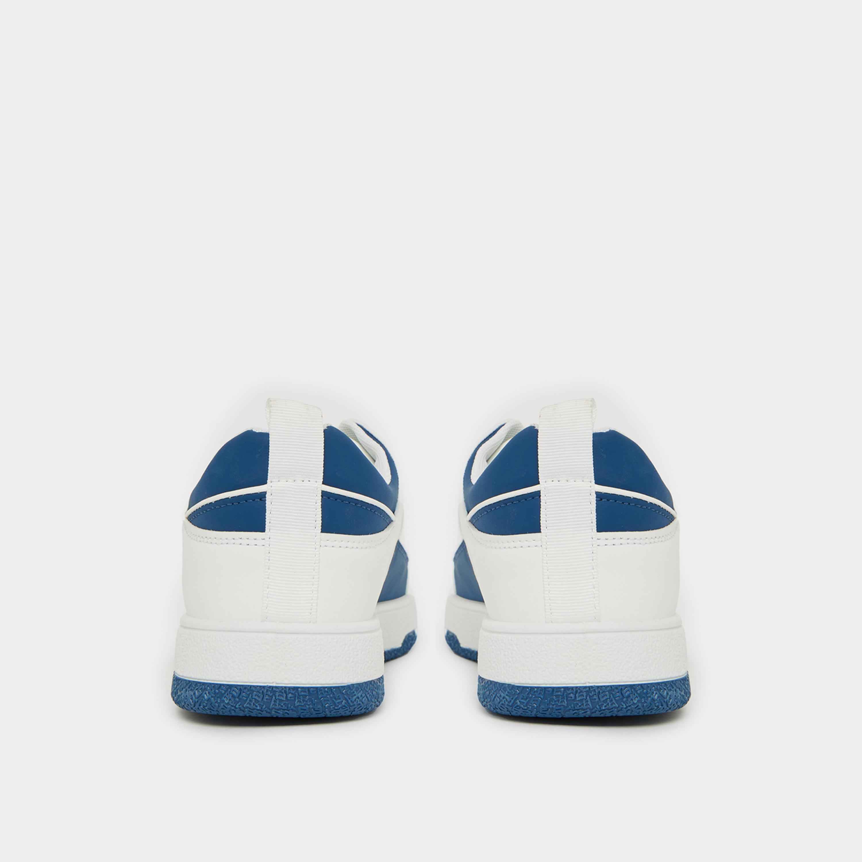 ستايلي - حذاء رياضي بألوان متباينة منخفض الكاحل برباط-men-shoes-sneakers-image-4