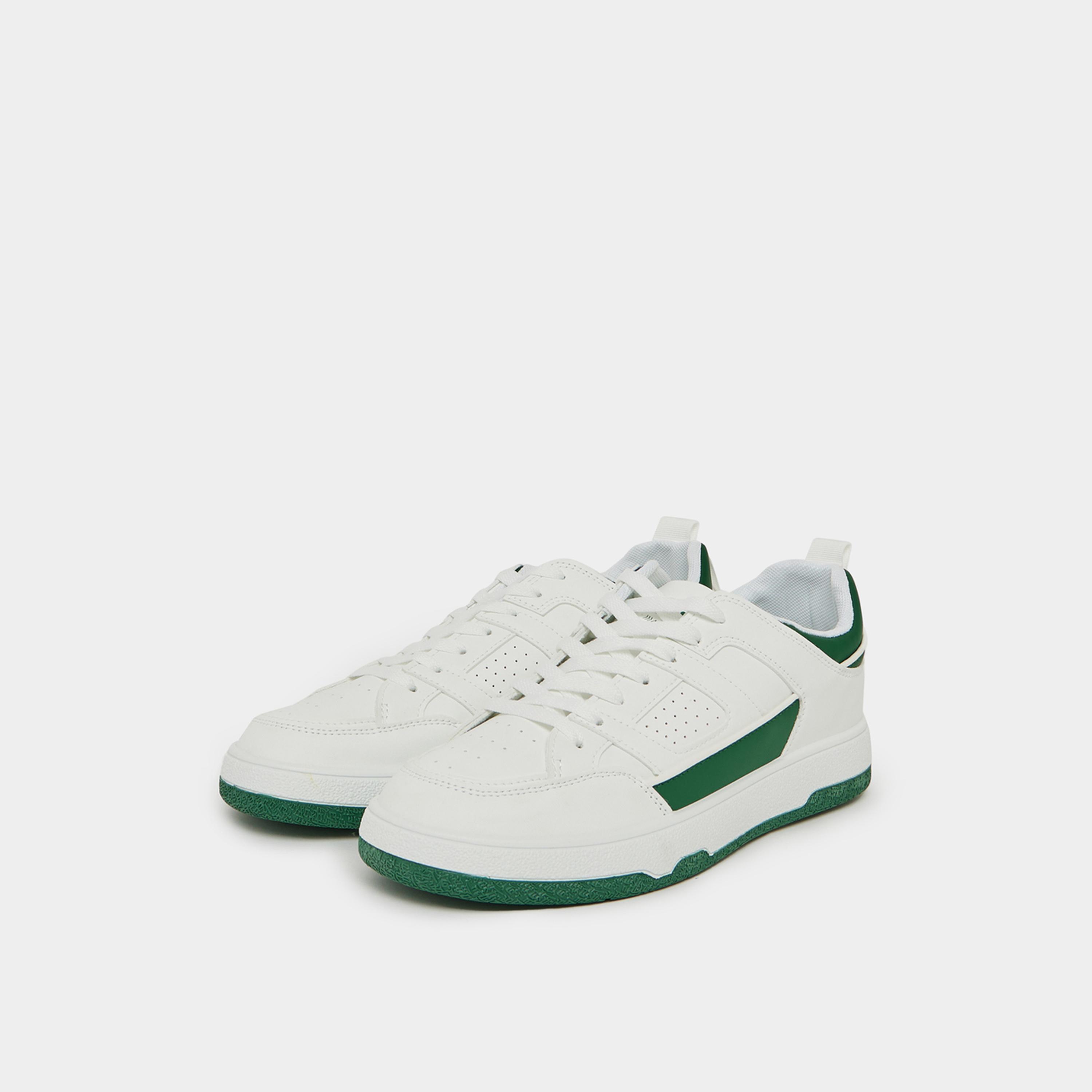 Styli Color Block Low Top Lace Up Sneakers-men-shoes-sneakers-image-2