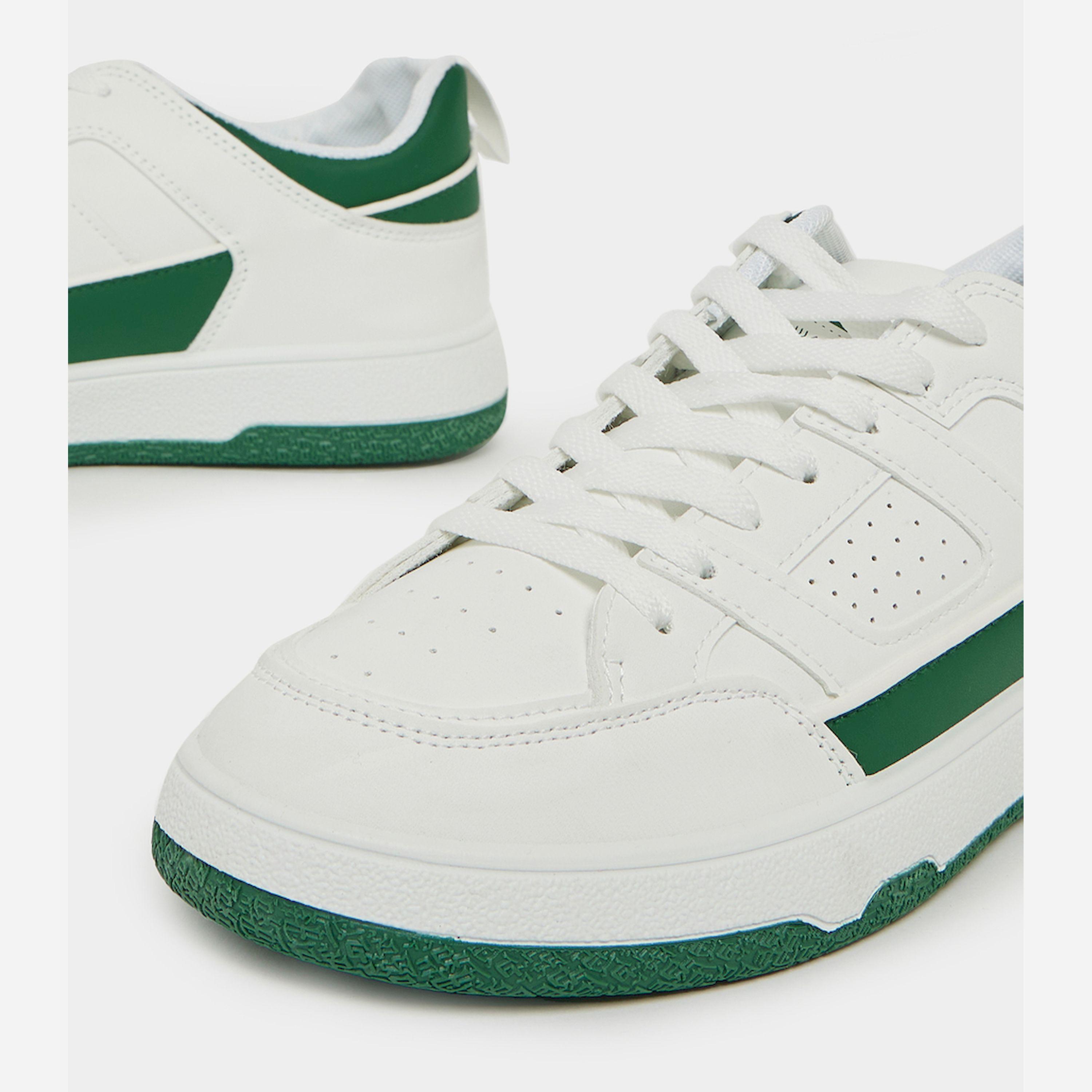 Styli Color Block Low Top Lace Up Sneakers-men-shoes-sneakers-image-3