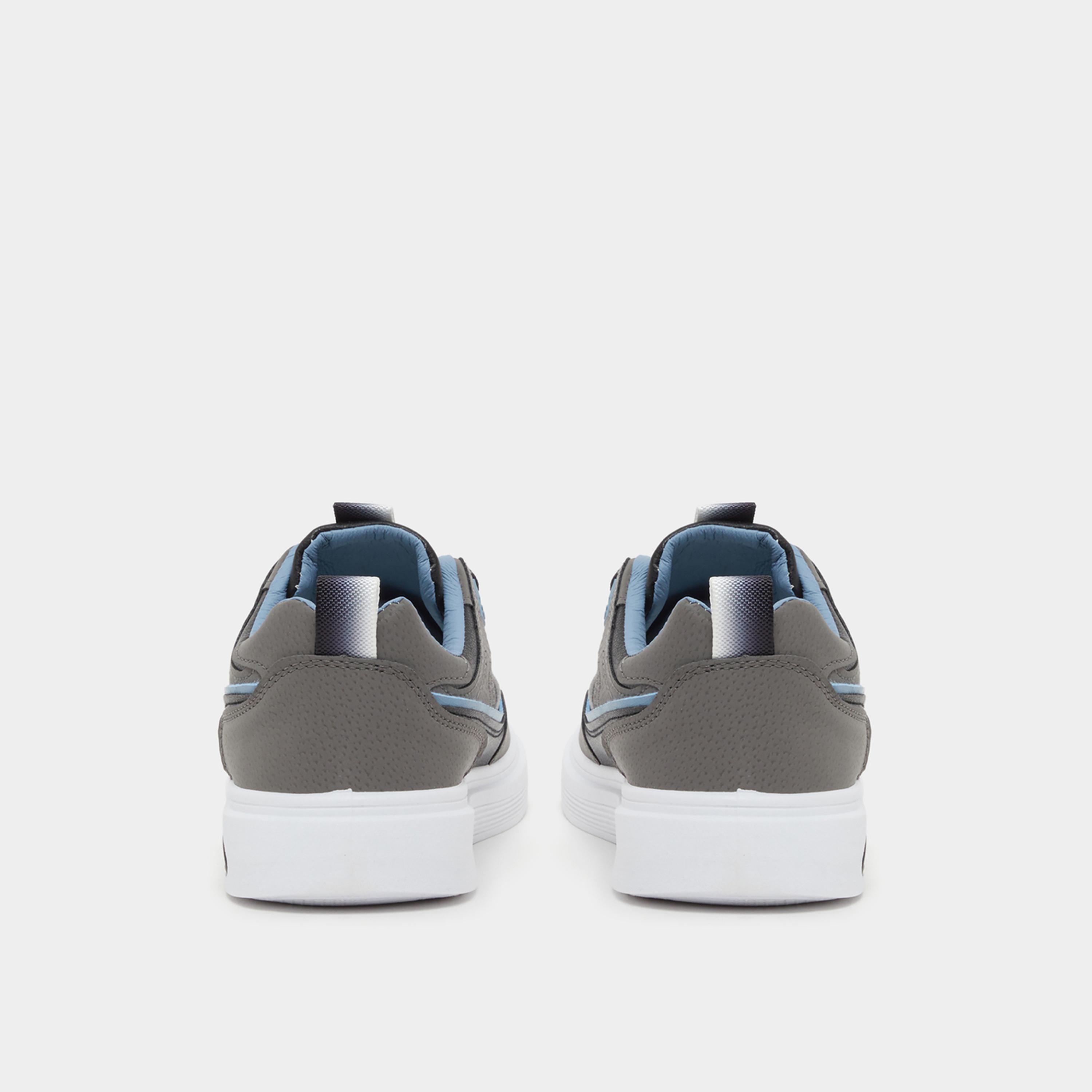 Styli Color Block Platform Sole Lace Up Sneakers-men-shoes-sneakers-image-4