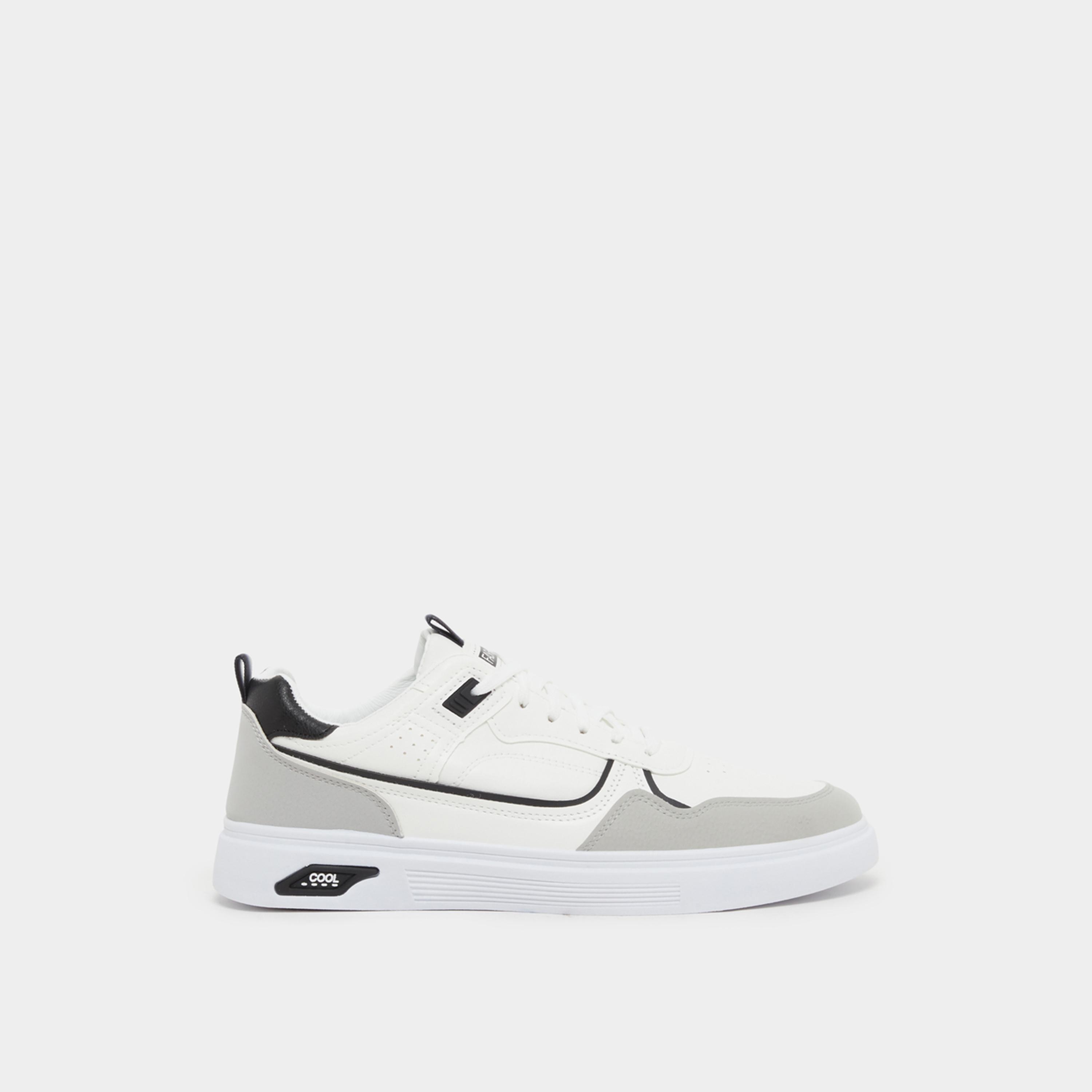 Styli Colorblock Platform Sole Lace Up Sneakers-men-shoes-sneakers-image-1