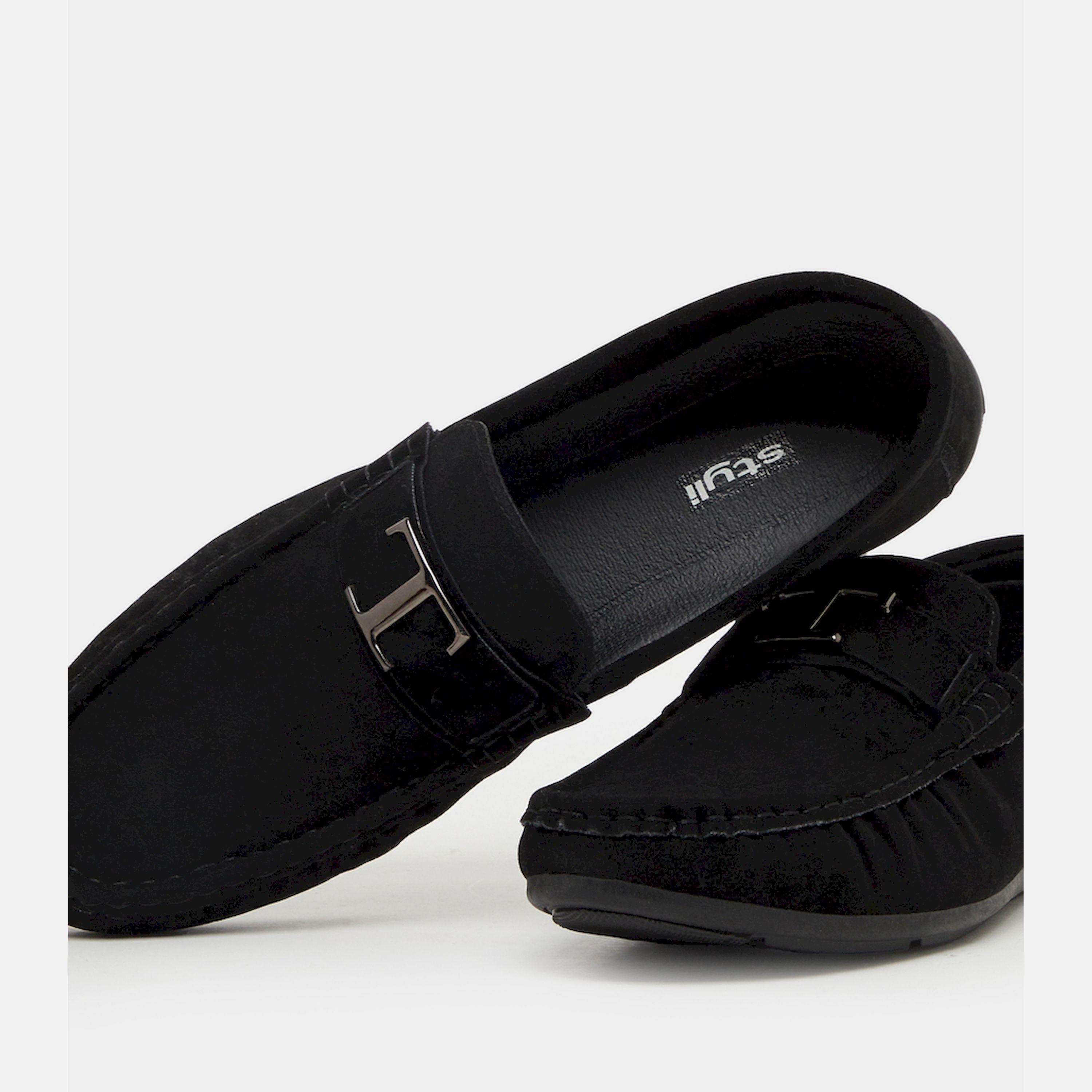 ستايلي - حذاء سهل الارتداء منخفض الكاحل مع تفاصيل إبزيم-men-shoes-loafersandmoccasins-image-3