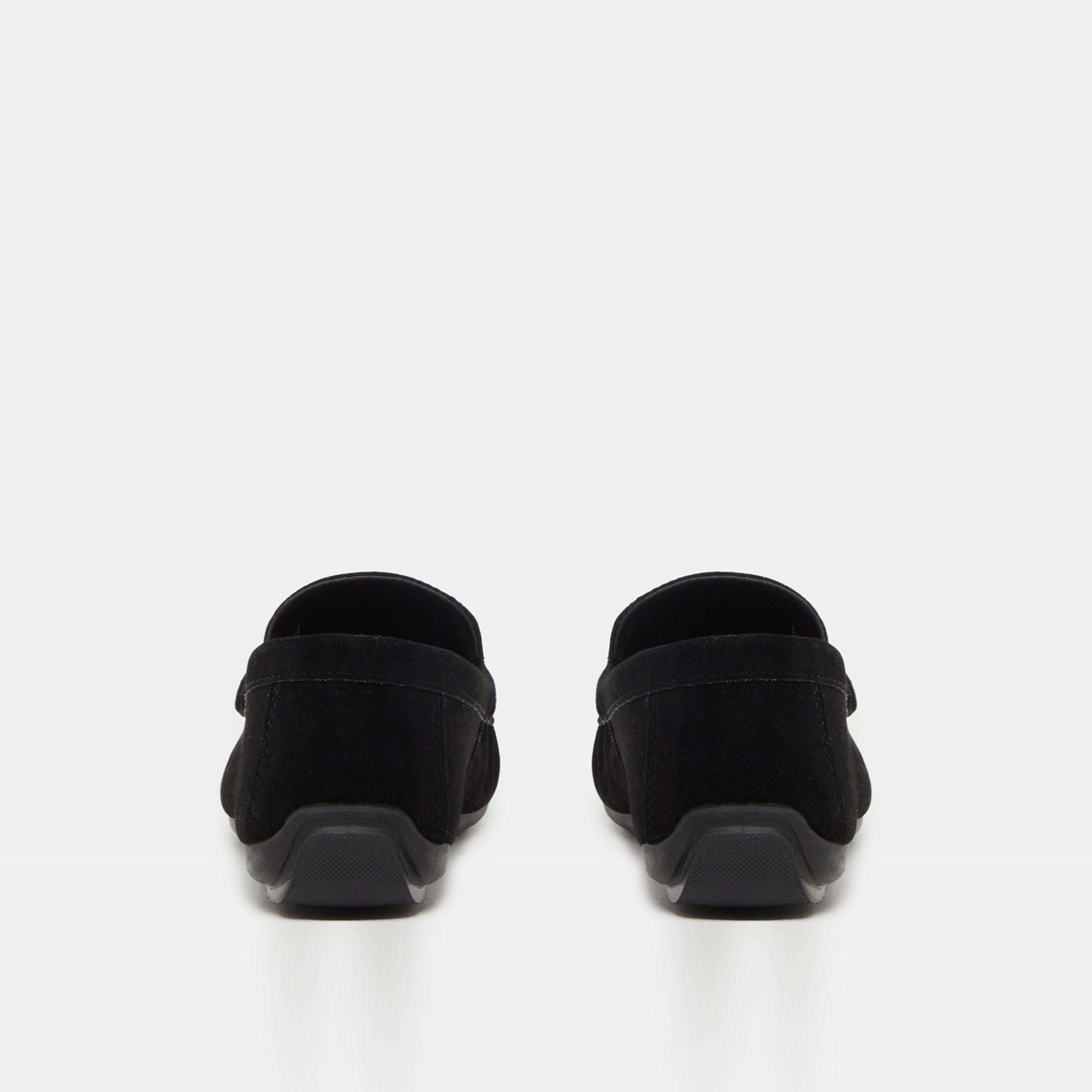 ستايلي - حذاء سهل الارتداء منخفض الكاحل مع تفاصيل إبزيم-men-shoes-loafersandmoccasins-image-4