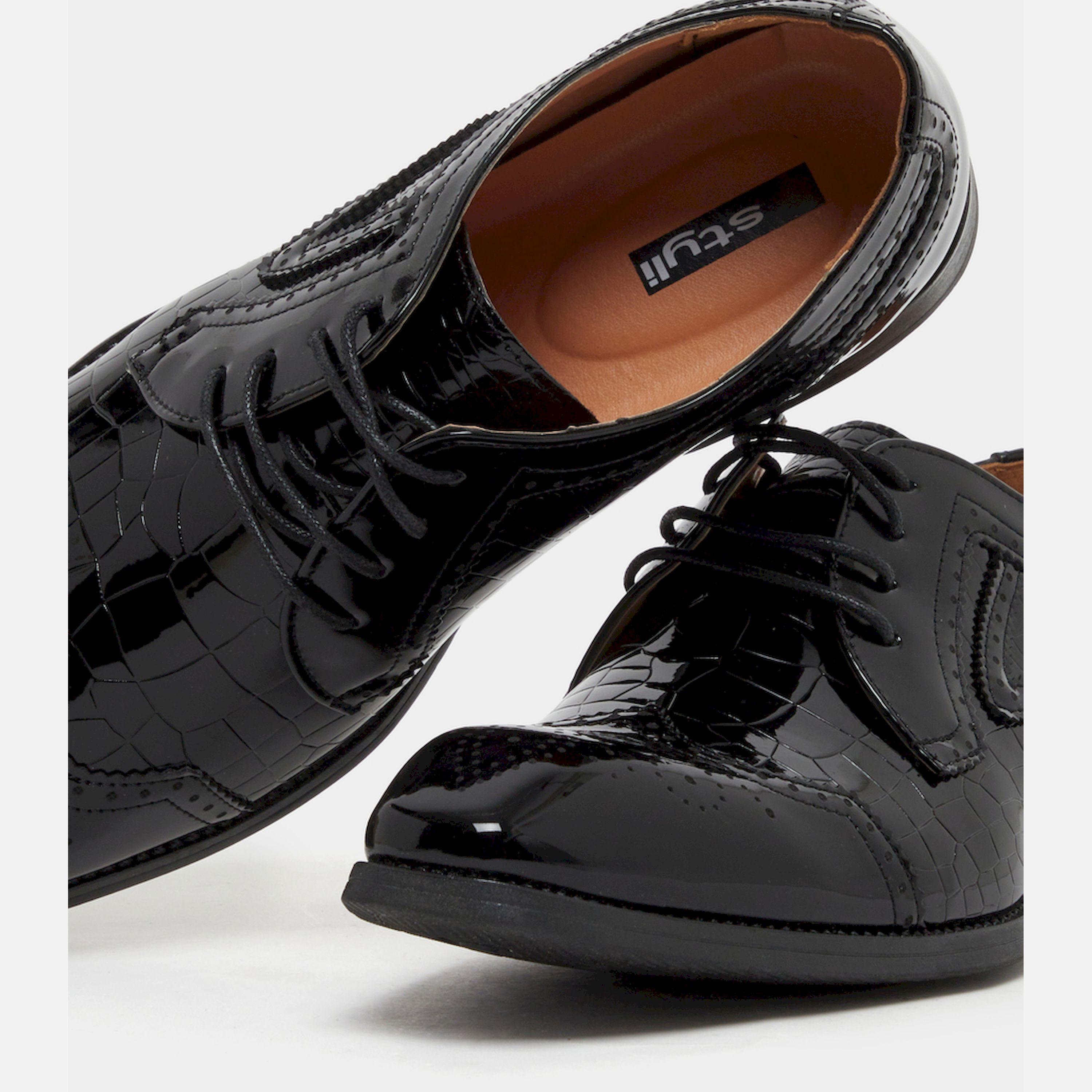 ستايلي - حذاء ديربي من الجلد الصناعي بمقدمة مدببة-men-shoes-formalshoes-image-3