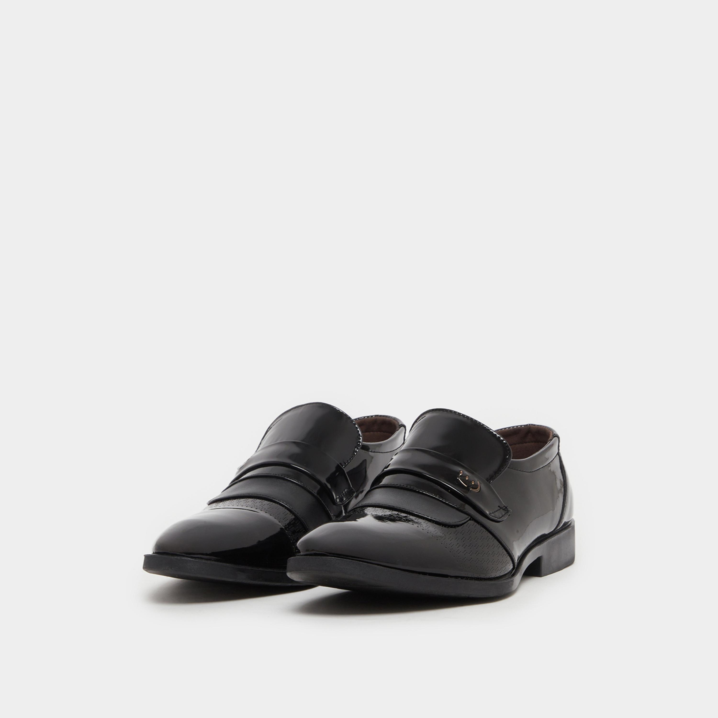 Styli Pointed Toe Slip On Derby Shoes-men-shoes-formalshoes-image-2