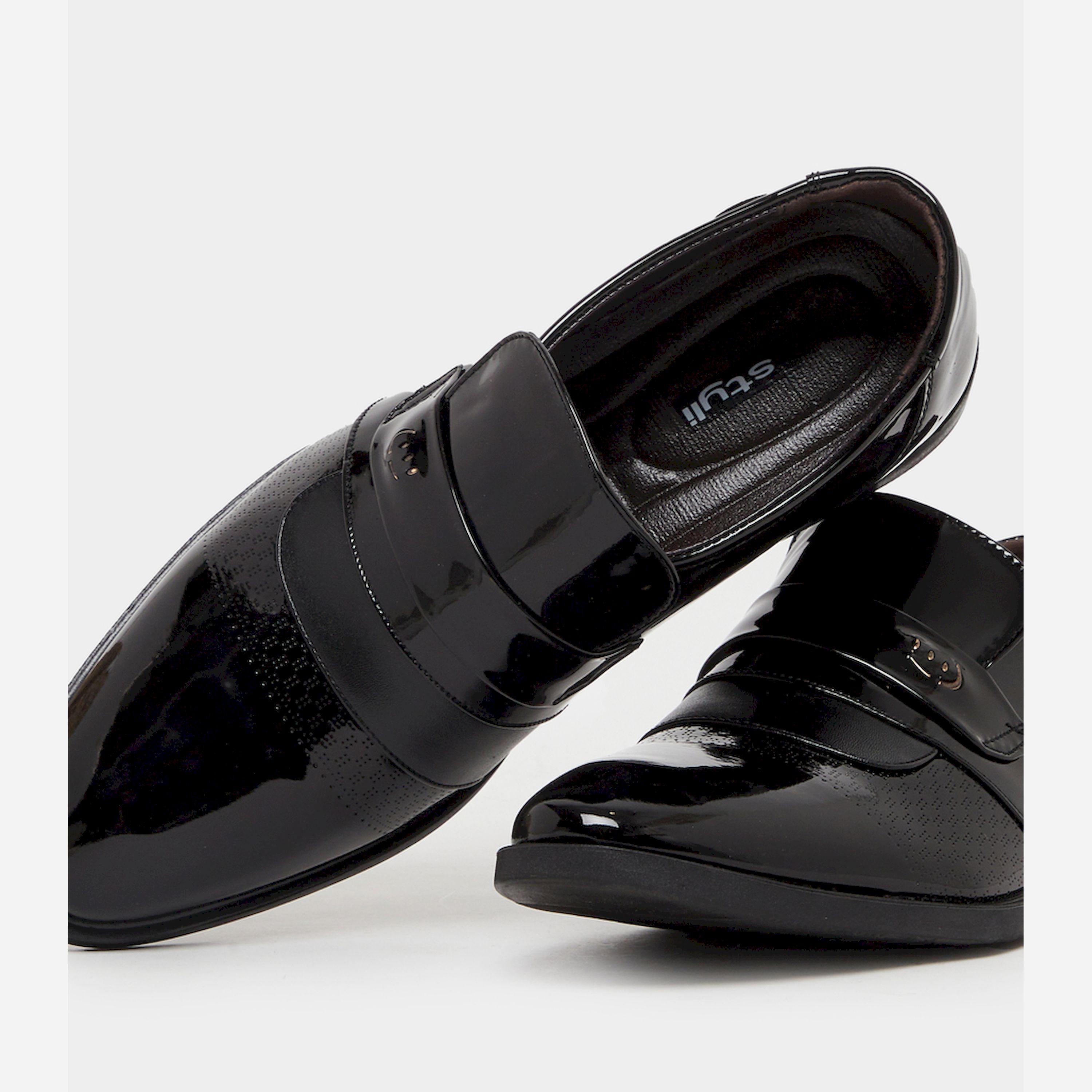 Styli Pointed Toe Slip On Derby Shoes-men-shoes-formalshoes-image-3