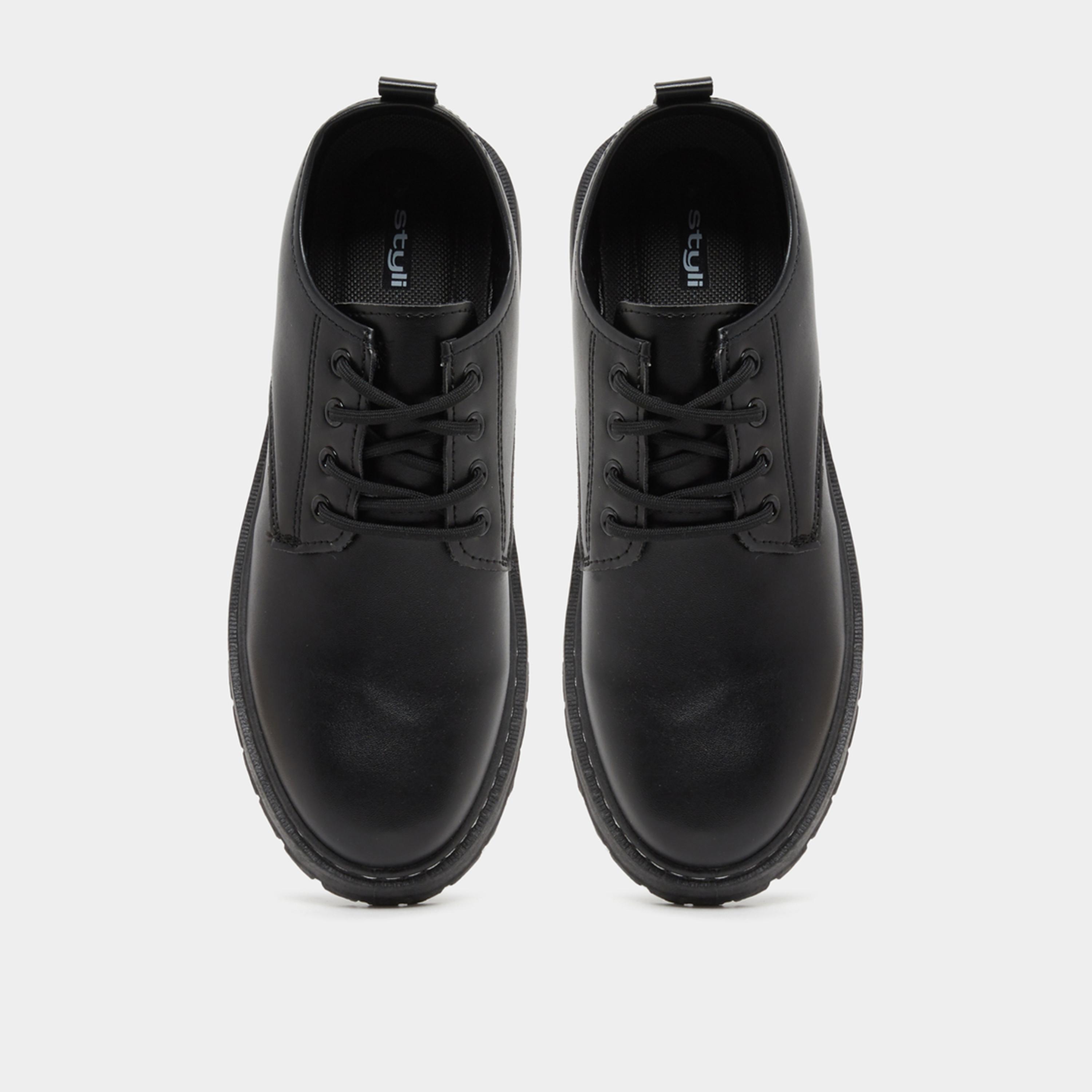Styli Lace Up Platform Sole Shoes-men-shoes-formalshoes-image-5