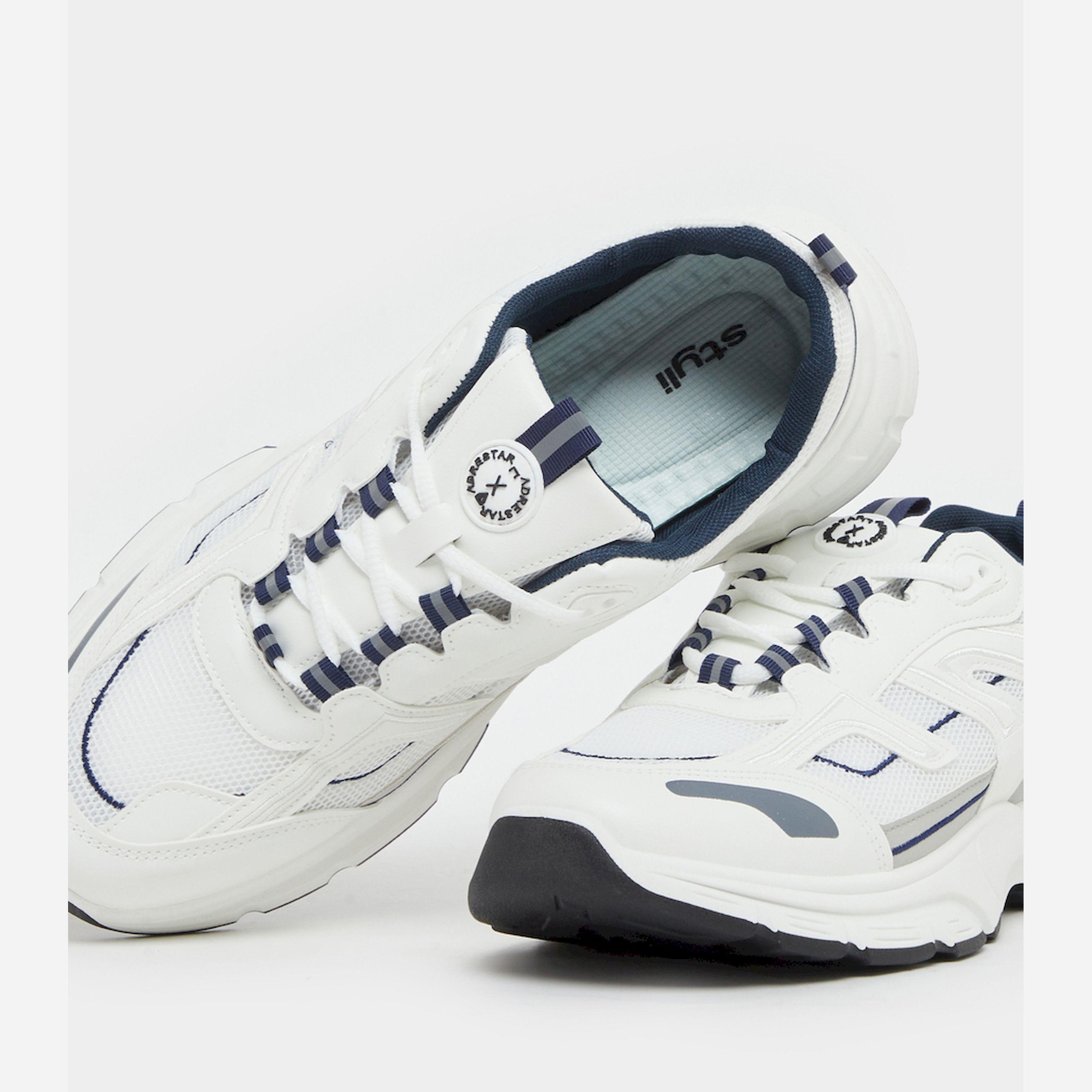 Styli Panelled Lace Up Chunky Sneakers-men-shoes-sneakers-image-3