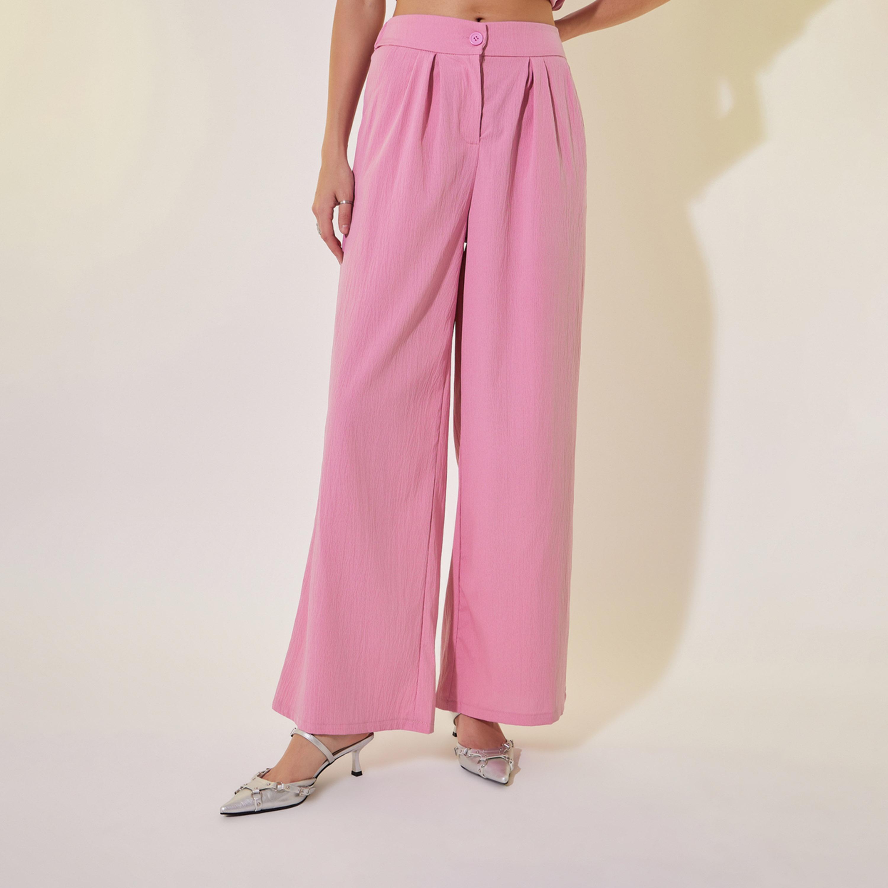 Take Two Solid Waistcoat with Buttons and Pants Co-Ords-women-clothing-coordsets-image-7