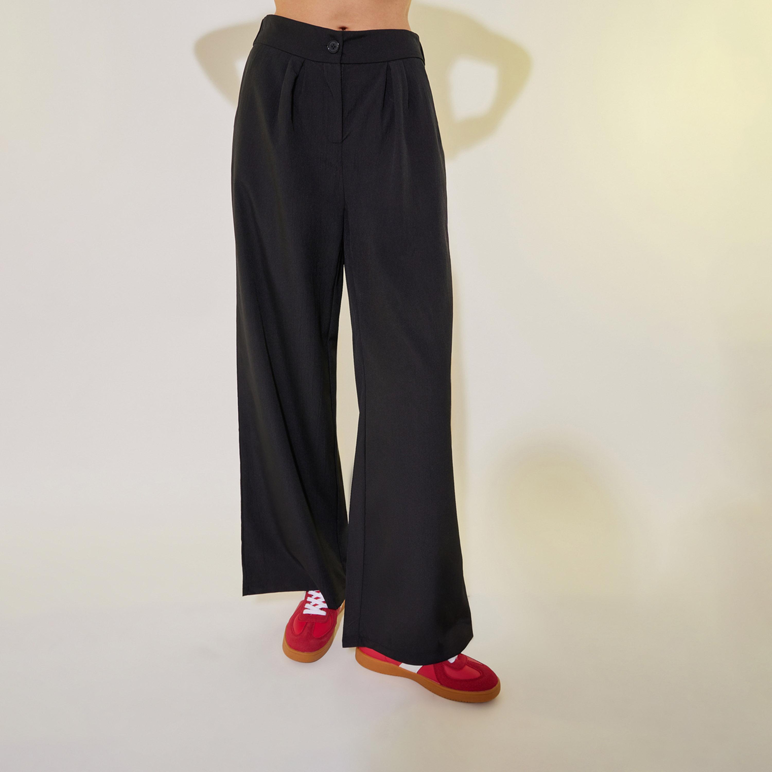 Take Two Solid Waistcoat with Buttons and Pants Co-Ords-women-clothing-coordsets-image-7
