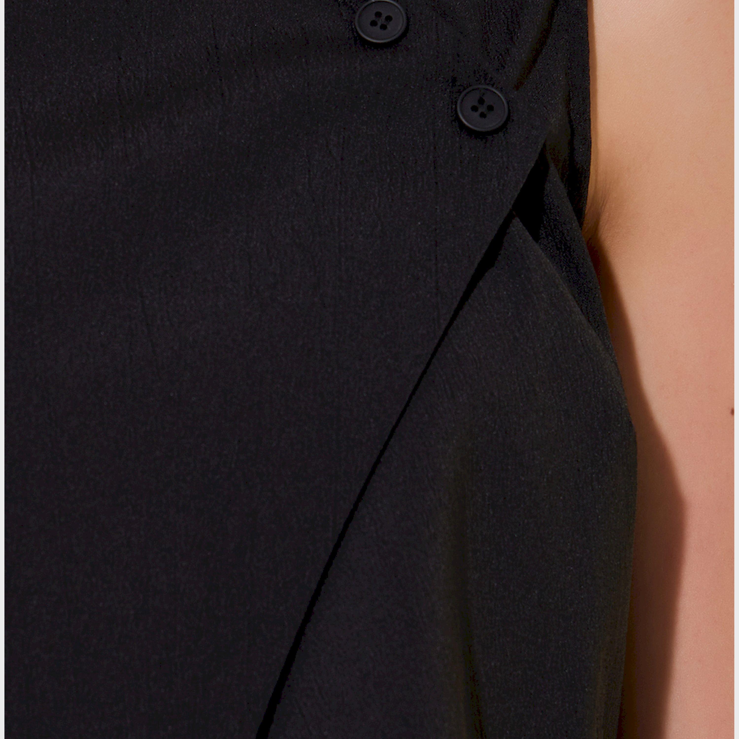 Take Two Solid Asymmetric Hem Vest Top and Pants Co-Ords-women-clothing-coordsets-image-4