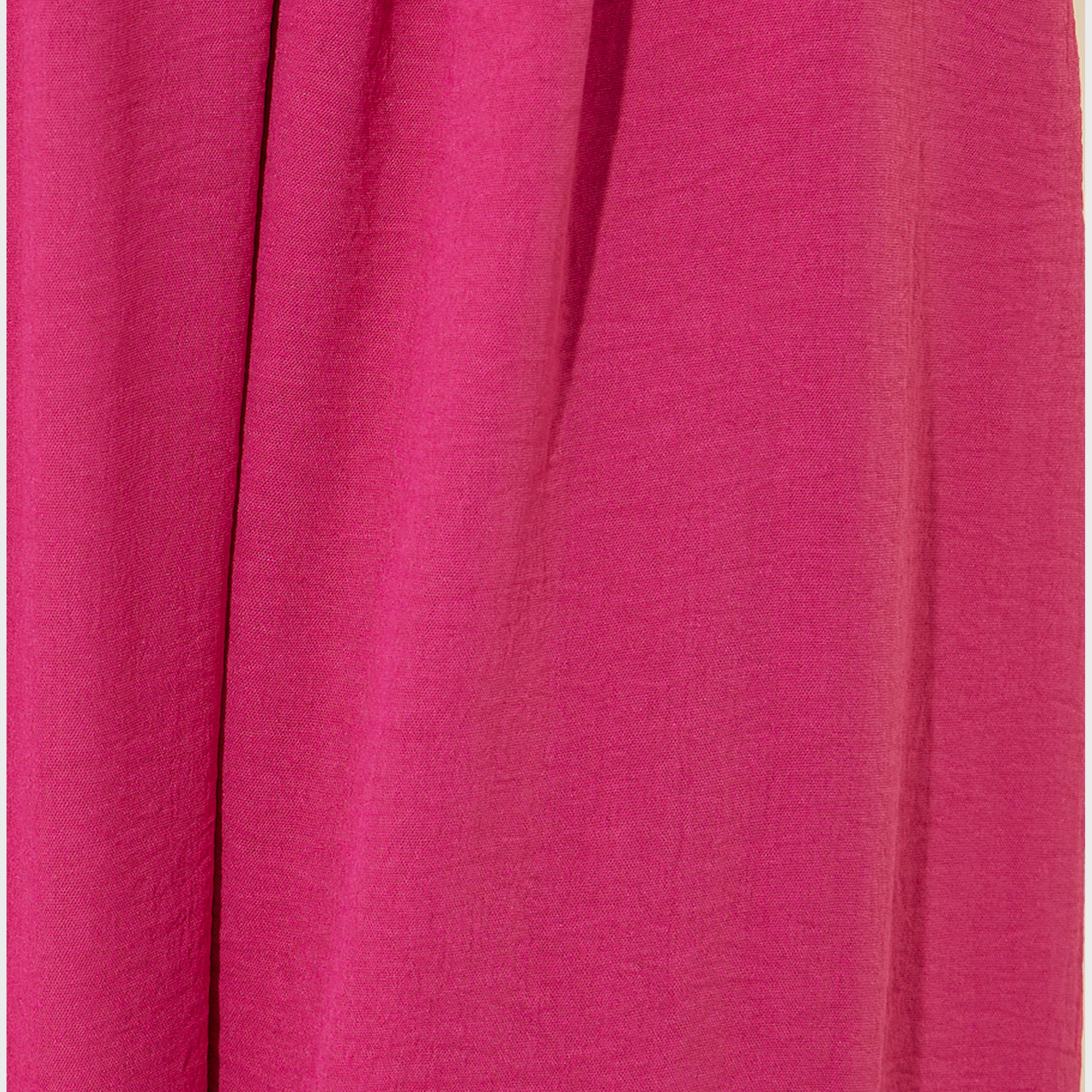 Take Two Solid A-Line Midi Skirt with Pocket Detail-women-clothing-bottoms-skirts-image-4