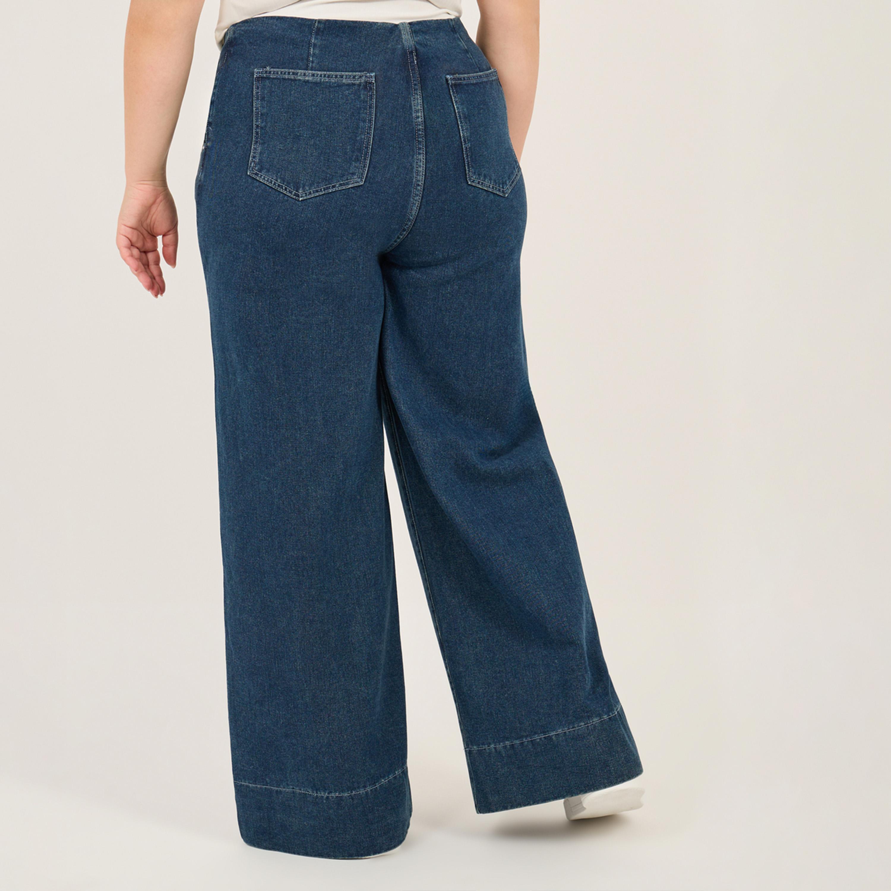 Styli Plus Size Mid Rise Wide Leg Pants-women-clothing-bottoms-jeans-image-4