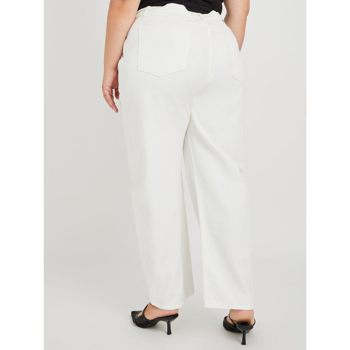 جوغر دنيم بمقاس كبير وخصر عالي مع أربطة-women-clothing-bottoms-jeans-image-4