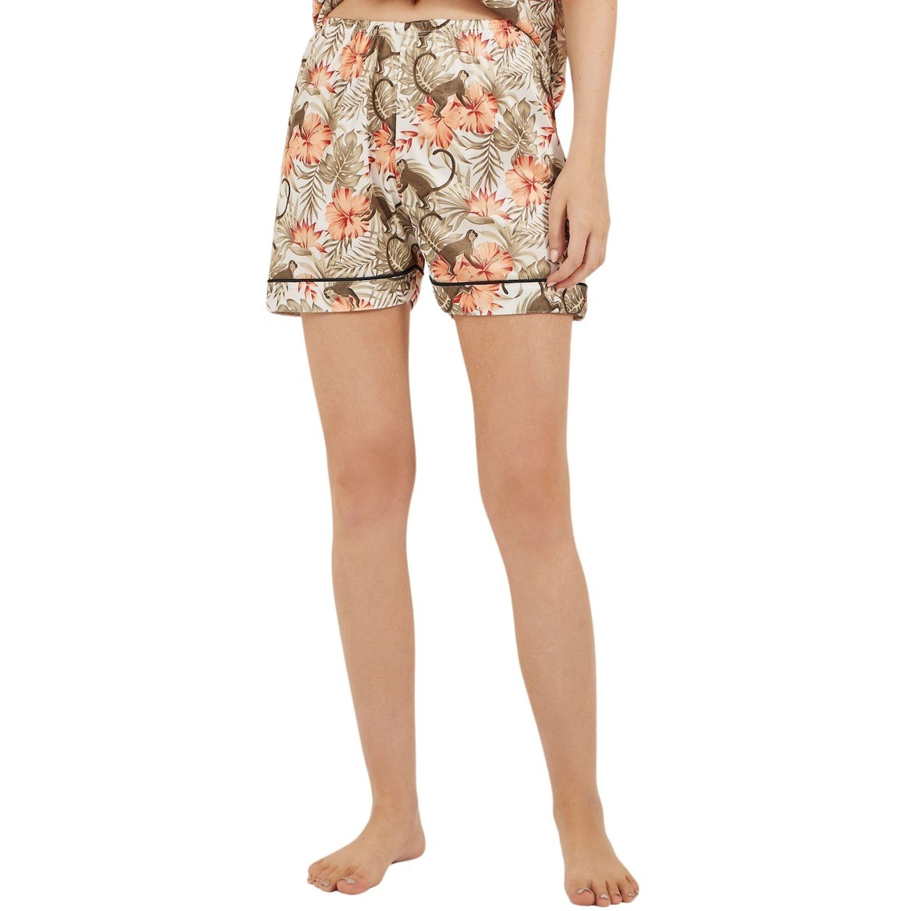 Styli Printed Satin Piped Shirt and Shorts Pyjama Set-women-clothing-nightwear-pyjamas-shortsets-image-5
