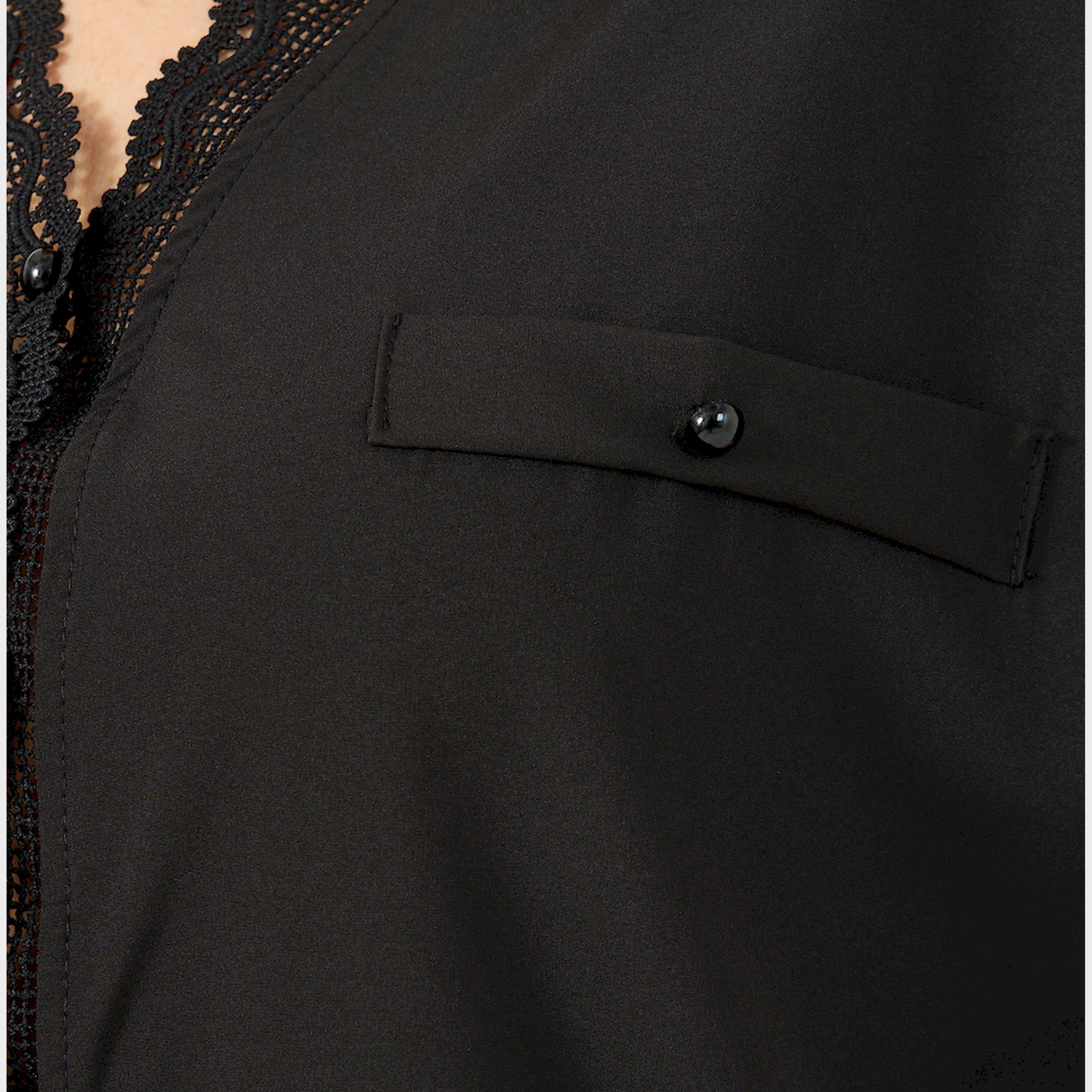 Styli Scallop Lace Trim And Button Detail Nightshirt-women-clothing-nightwear-nighties-image-3