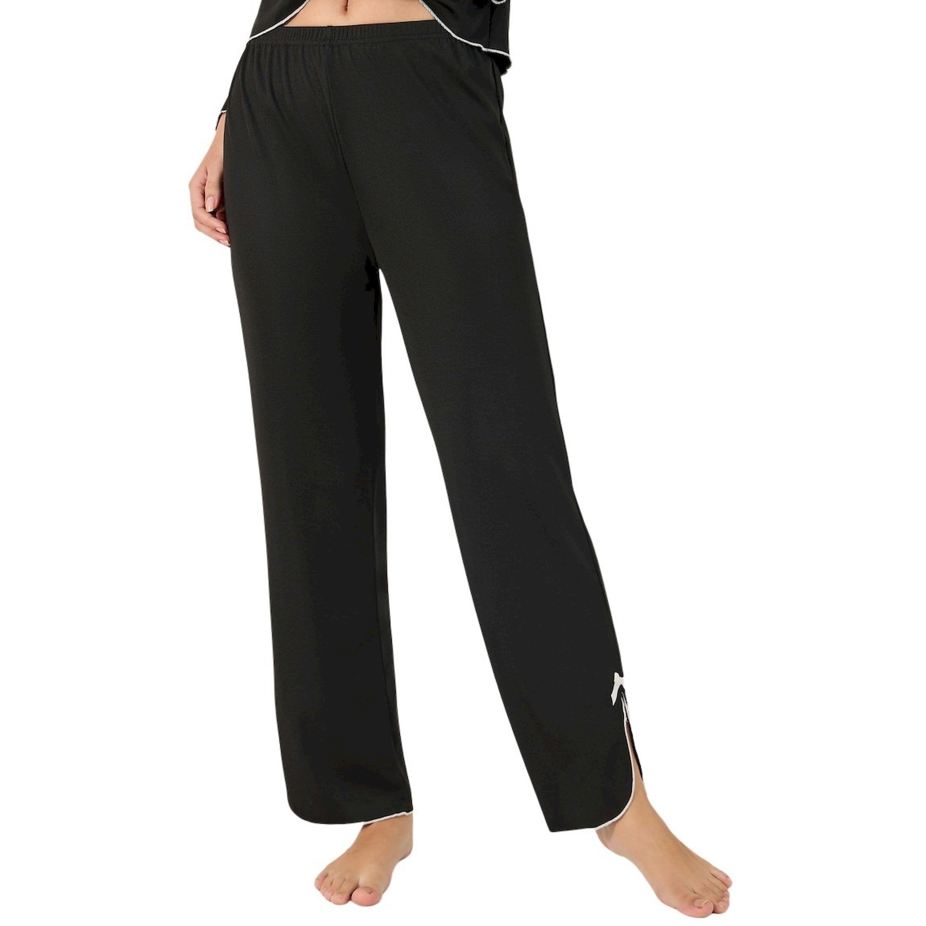 Styli Solid Long Sleeve Button Front Pajama Set-women-clothing-nightwear-pyjamas-longsets-image-6