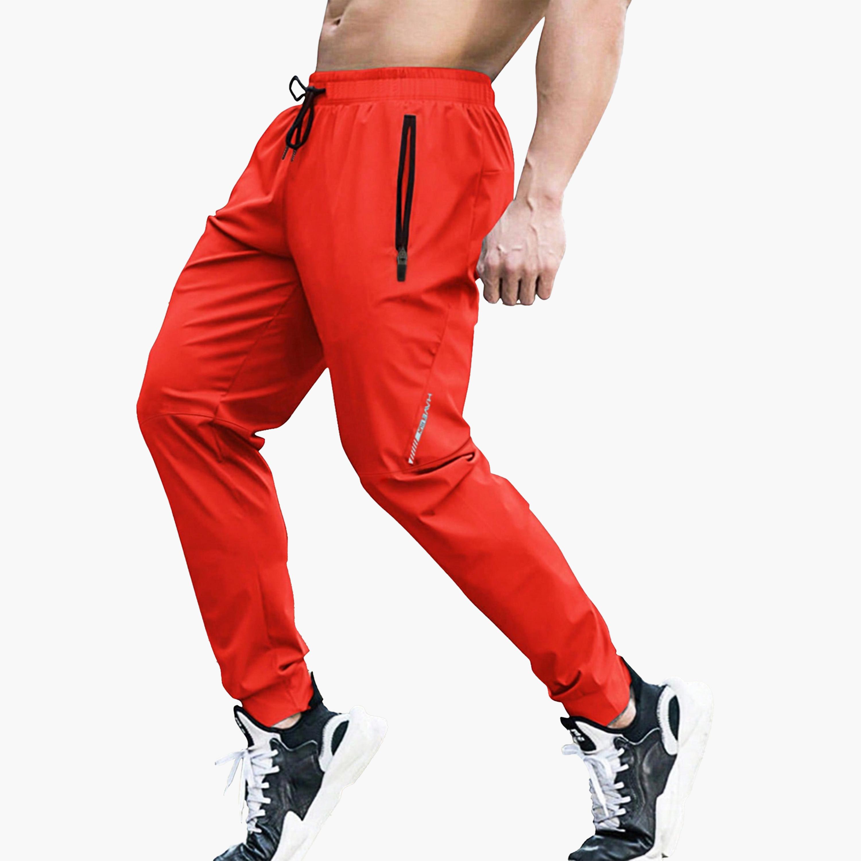 Take Two Solid Zipped Pockets Track Pants with Drawstring-men-clothing-sportswearandactivewear-bottoms-joggers-image-1