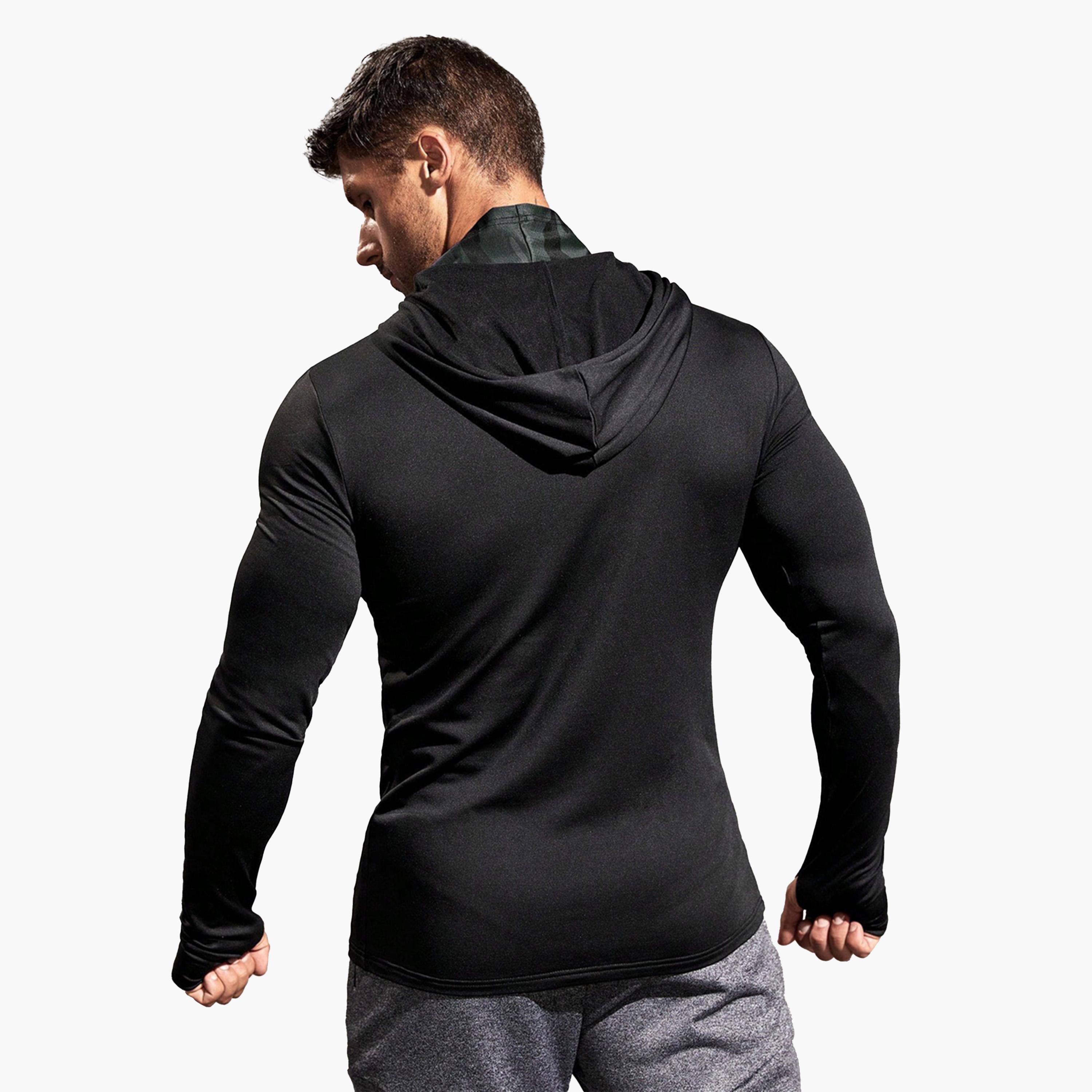 هودي بأكمام طويلة وفتحة إبهام-men-clothing-sportswearandactivewear-tshirtsandpolos-image-2