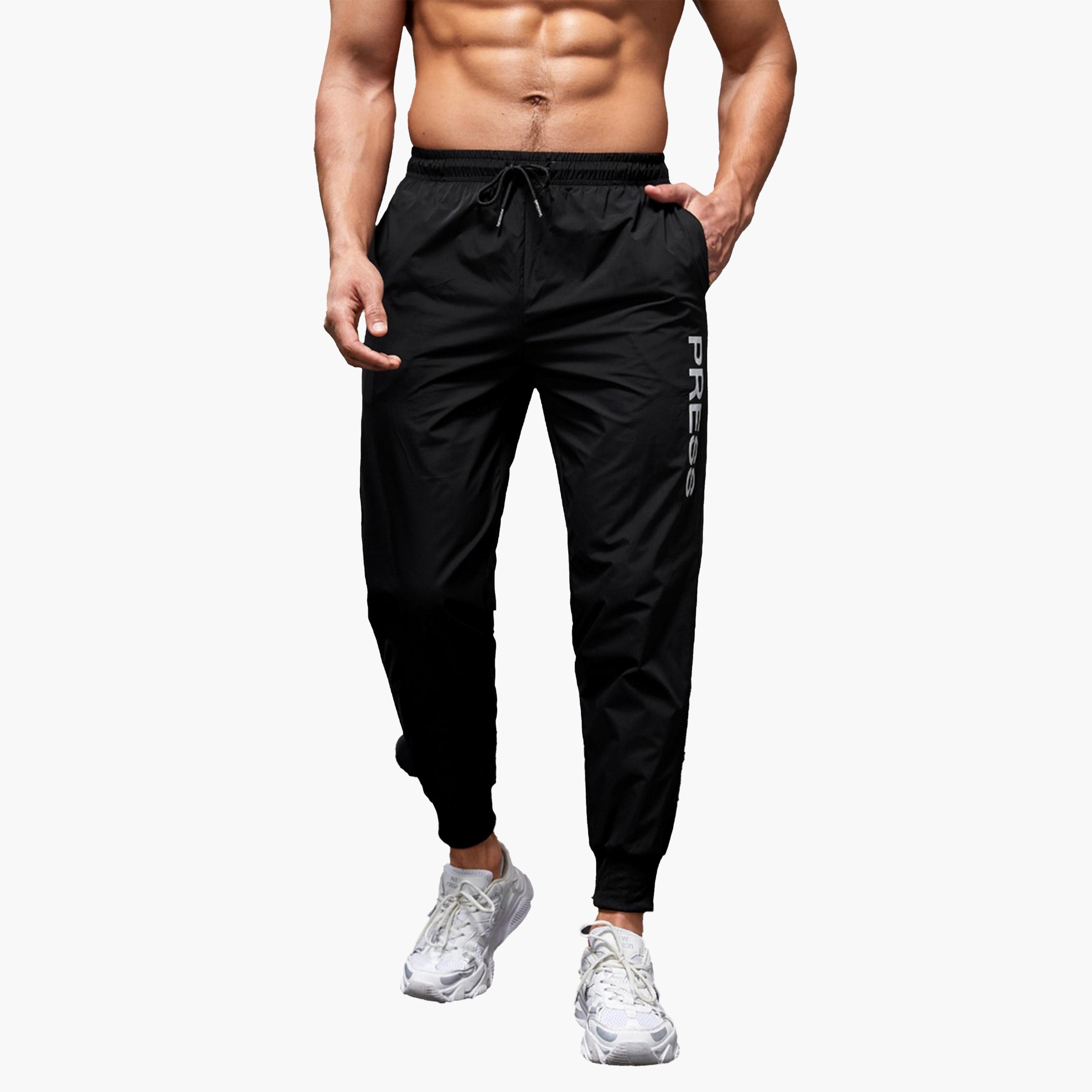 Take Two Slogan Printed Track Pants with Drawstring-men-clothing-sportswearandactivewear-bottoms-image-4
