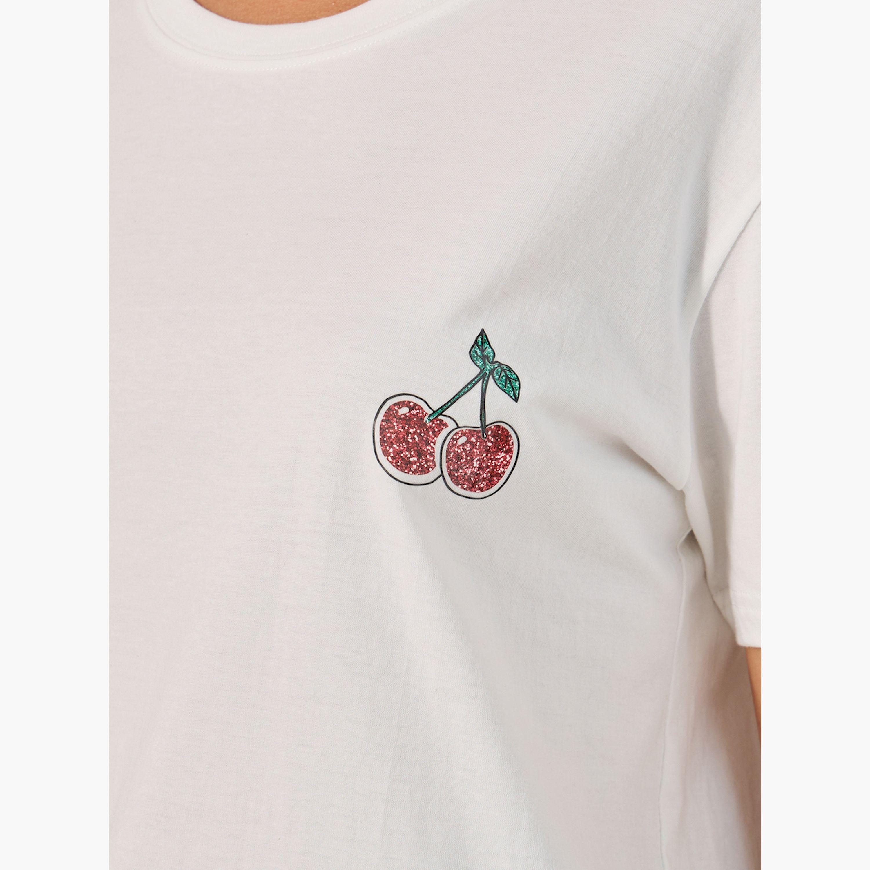 Styli Cherry Graphic Printed Round Neck Oversized T-Shirt-women-clothing-tshirts-image-4