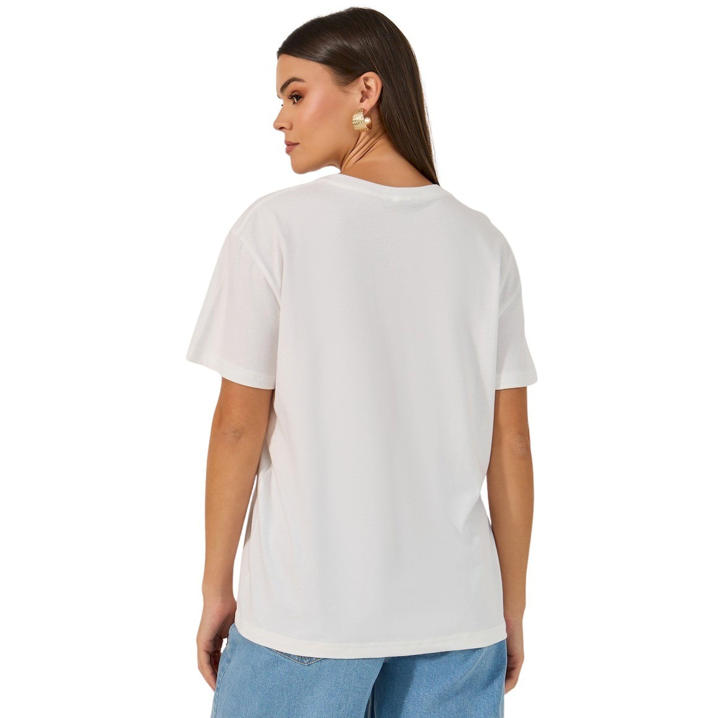 ستايلي - تي شيرت كبير الحجم برقبة دائرية وطبعة كرز جرافيكية-women-clothing-tshirts-image-5