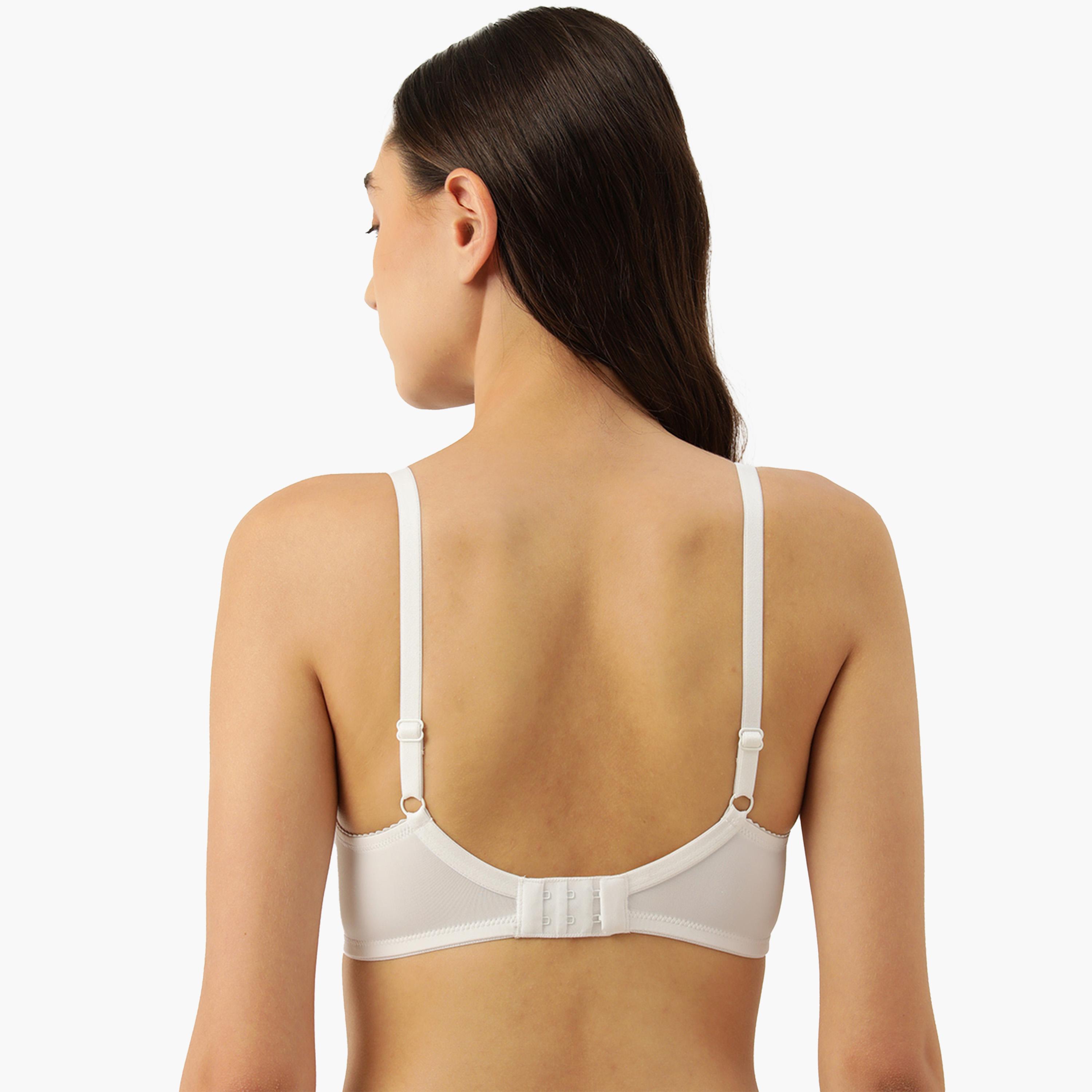 Leading Lady X Styli Pack of 2 - Padded Non-Wired T-Shirt Bra-women-clothing-lingerie-bras-image-5