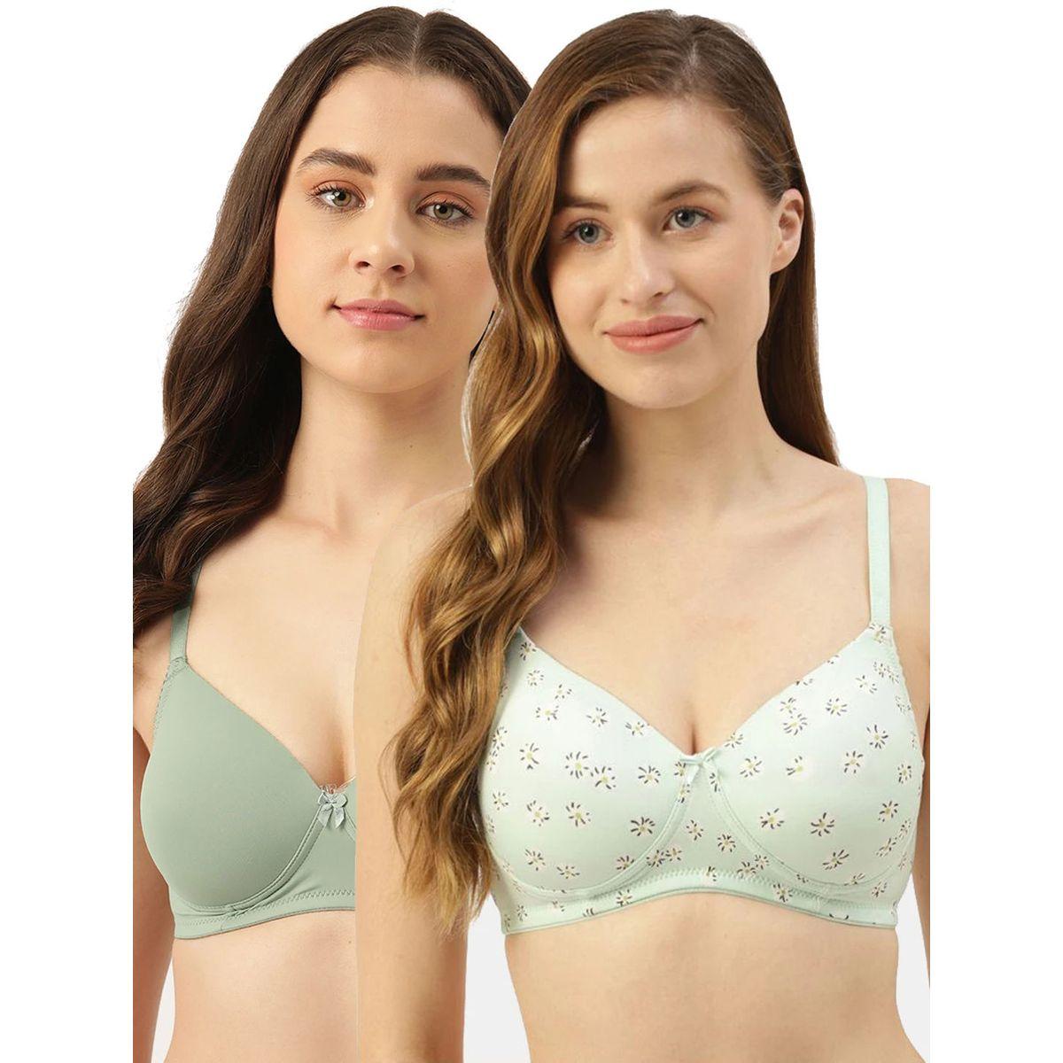 Leading Lady Pack of 2 - Padded Non-Wired T-Shirt Bra-women-clothing-lingerie-bras-image-1