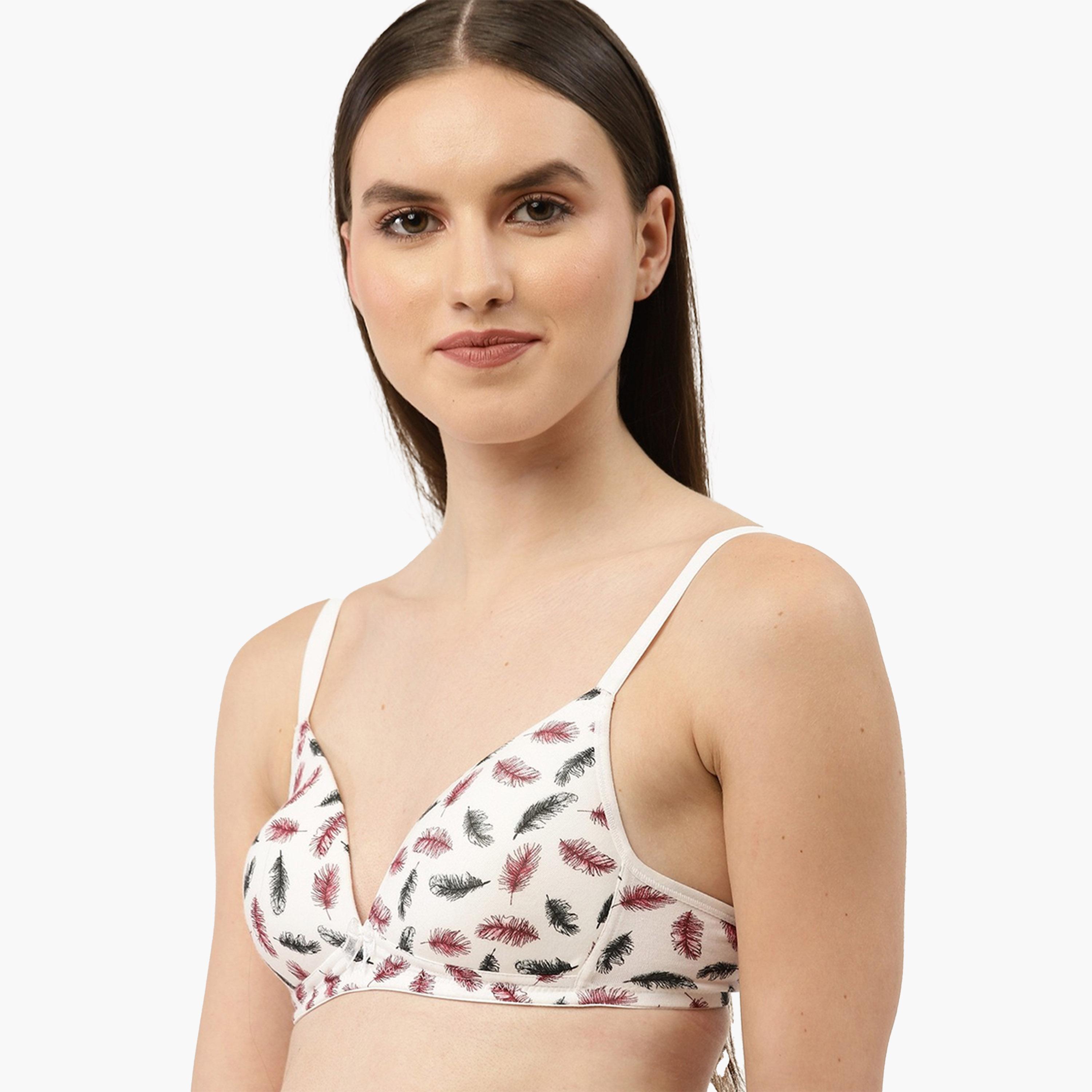 ليدينغ ليدي × ستايلي - طقم قطعتين - حمالة صدر تيشيرت مبطنة بدون أسلاك-women-clothing-lingerie-bras-image-2