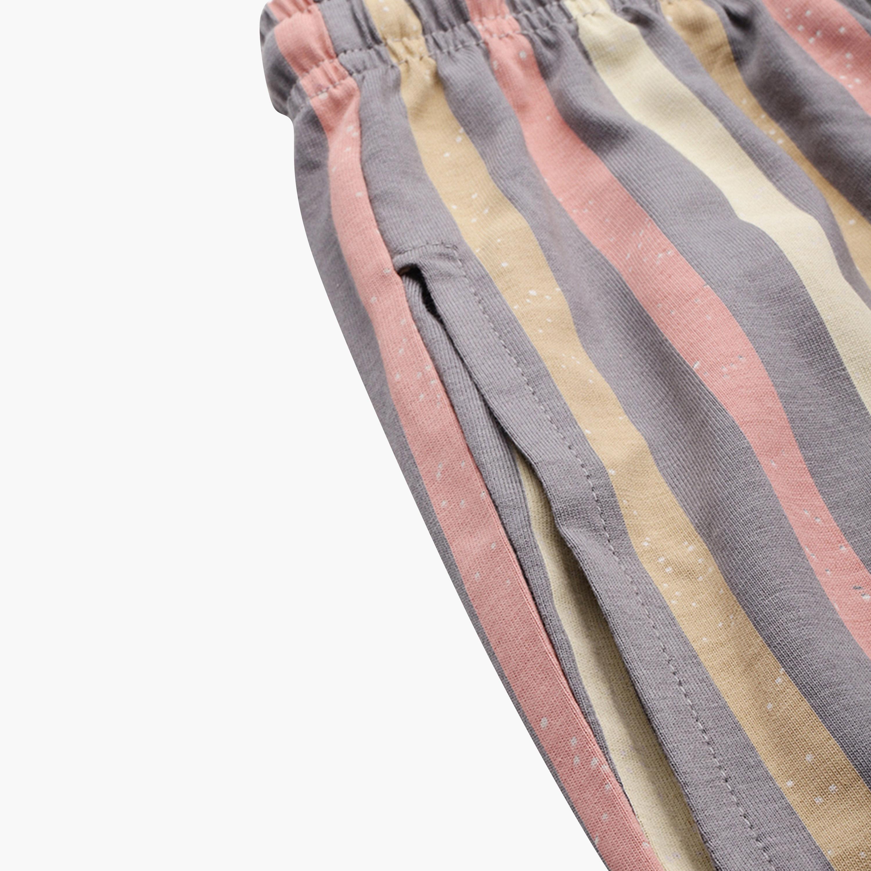 ليدينغ ليدي × ستايلي - طقم قميص وبنطال بيجامة من القطن المخطط-women-clothing-nightwear-pyjamas-longsets-image-7